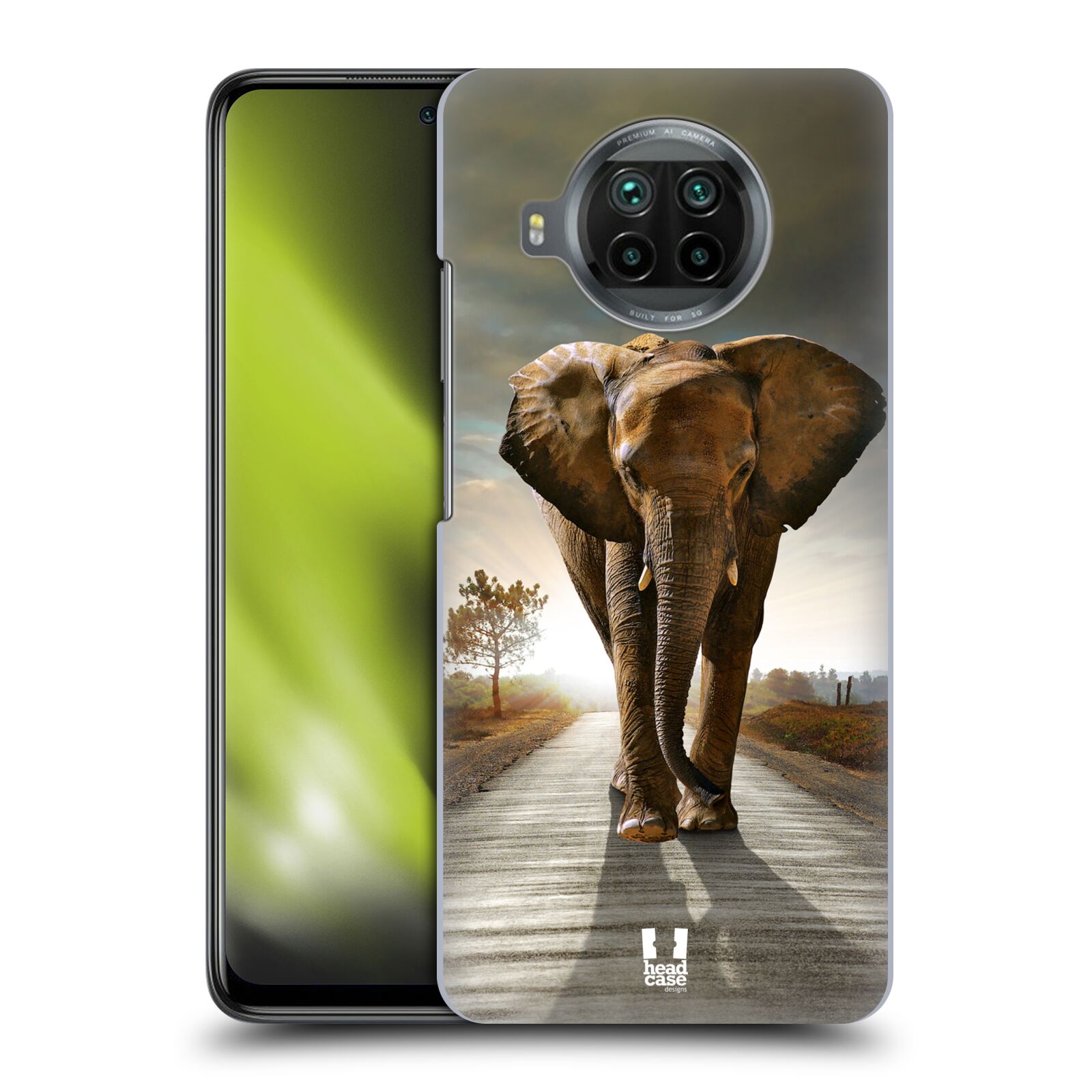 Zadní obal pro mobil Xiaomi Mi 10T LITE - HEAD CASE - Svět zvířat kráčející slon