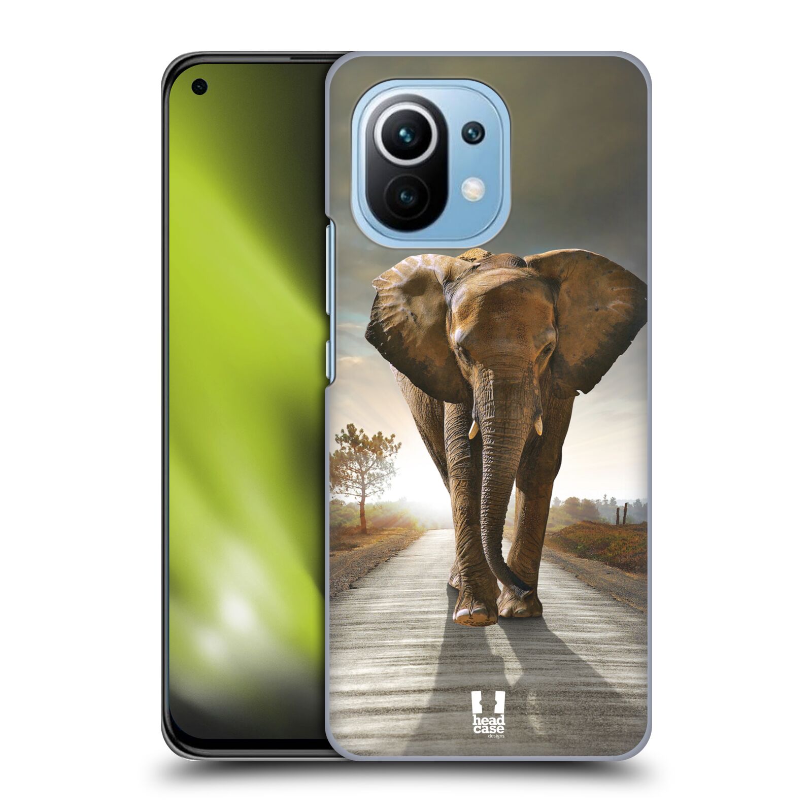 Zadní obal pro mobil Xiaomi Mi 11 - HEAD CASE - Svět zvířat kráčející slon
