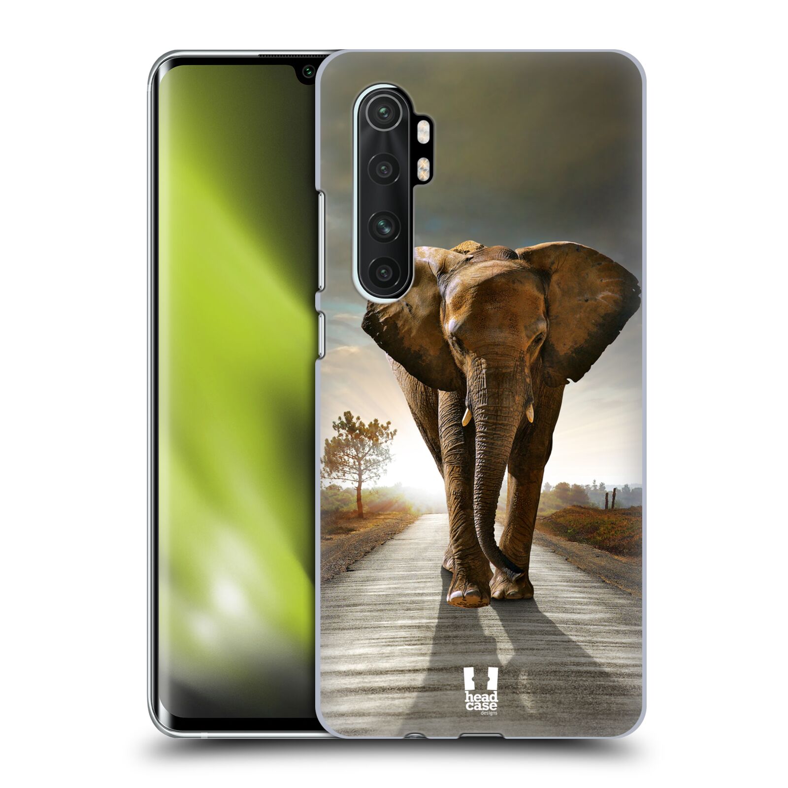 Zadní obal pro mobil Xiaomi Mi Note 10 LITE - HEAD CASE - Svět zvířat kráčející slon