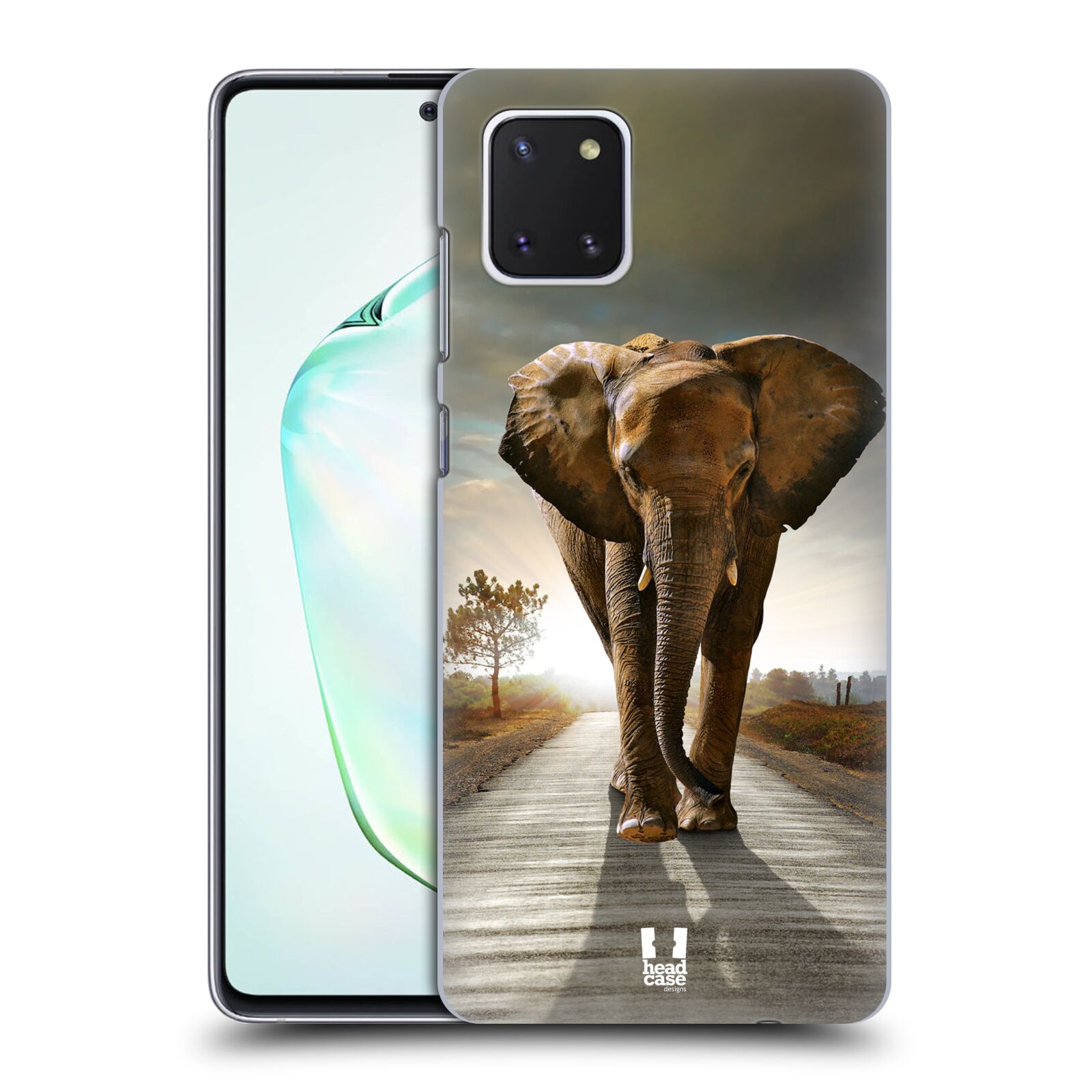 Zadní obal pro mobil Samsung Galaxy Note 10 Lite - HEAD CASE - Svět zvířat kráčející slon