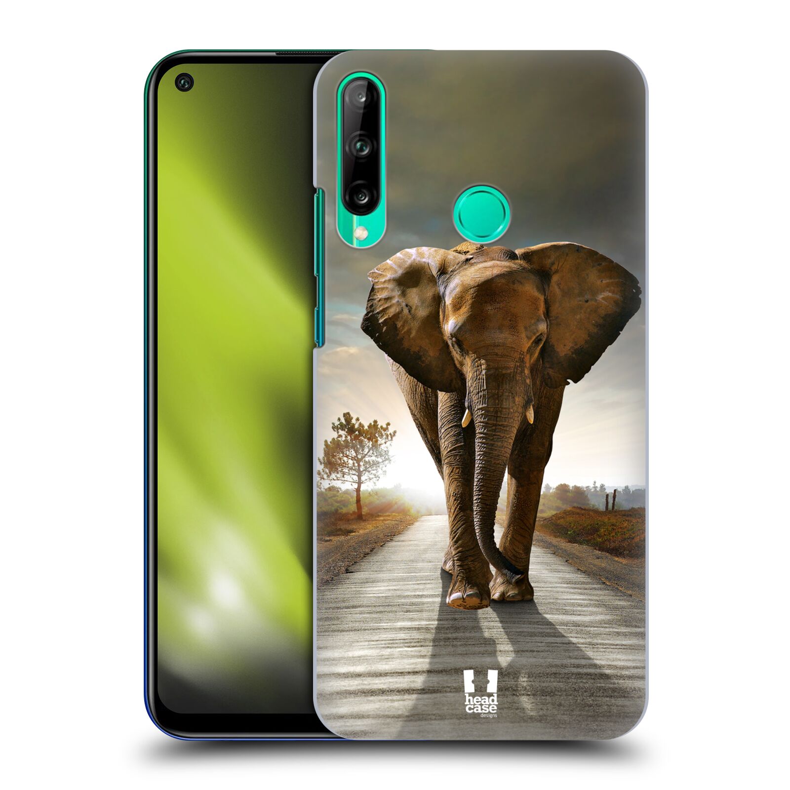 Zadní obal pro mobil Huawei P40 Lite E - HEAD CASE - Svět zvířat kráčející slon