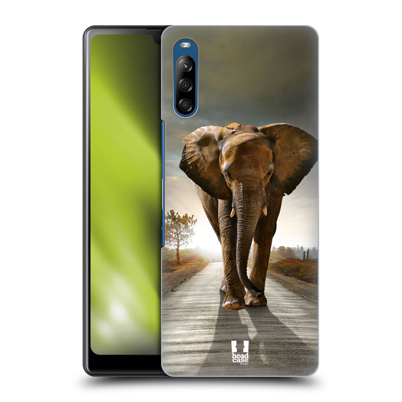 Zadní obal pro mobil Sony Xperia L4 - HEAD CASE - Svět zvířat kráčející slon
