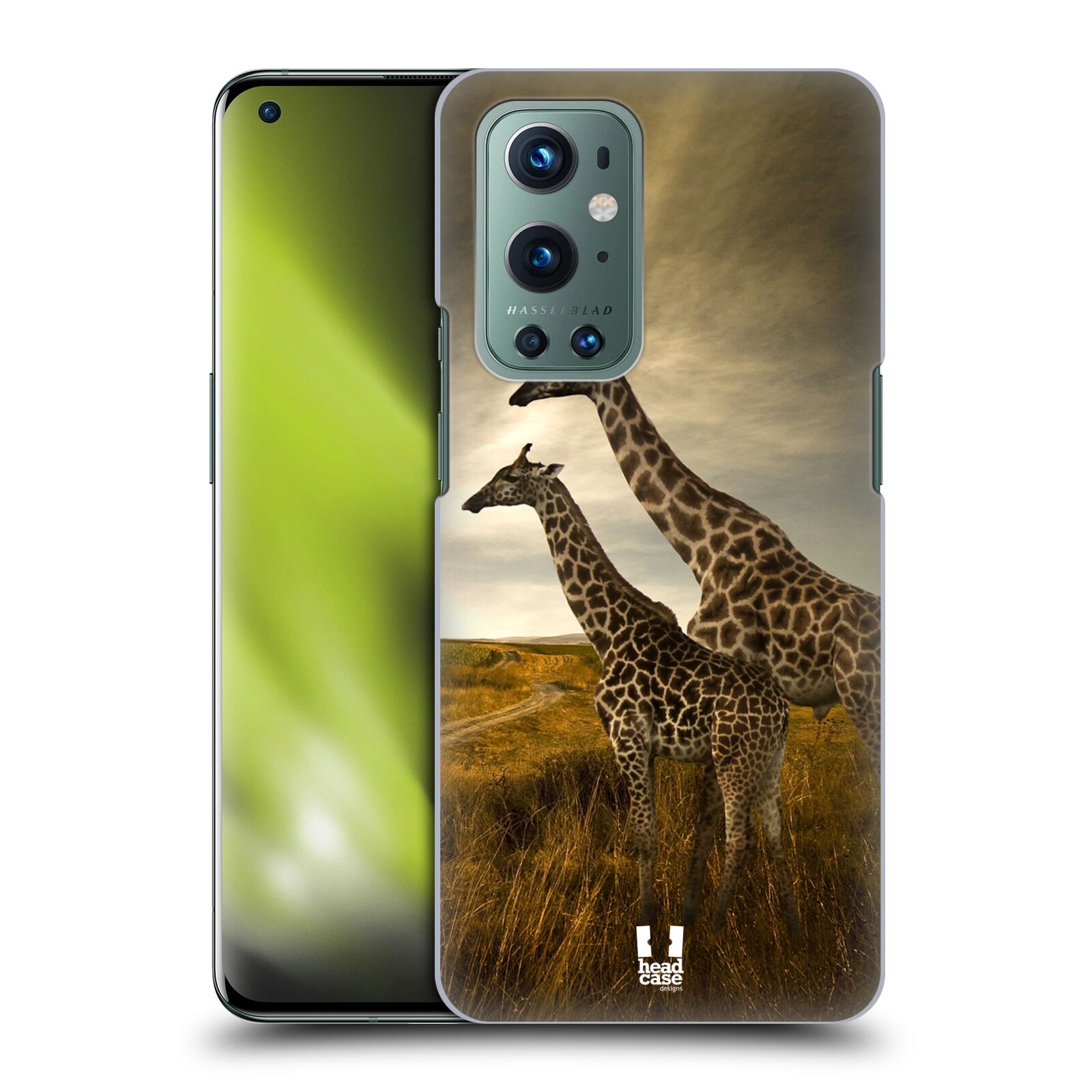 Zadní obal pro mobil OnePlus 9 - HEAD CASE - Svět zvířat žirafy