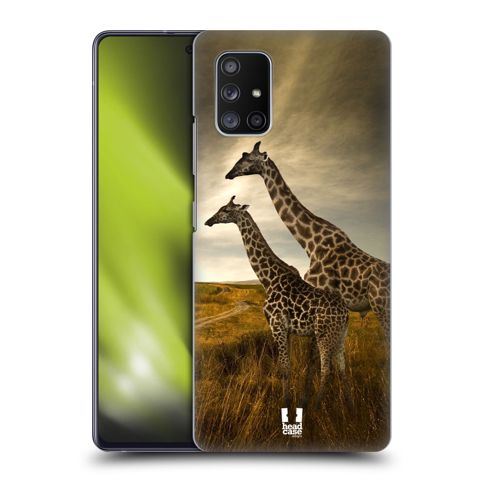 Zadní obal pro mobil Samsung Galaxy A51 5G - HEAD CASE - Svět zvířat žirafy