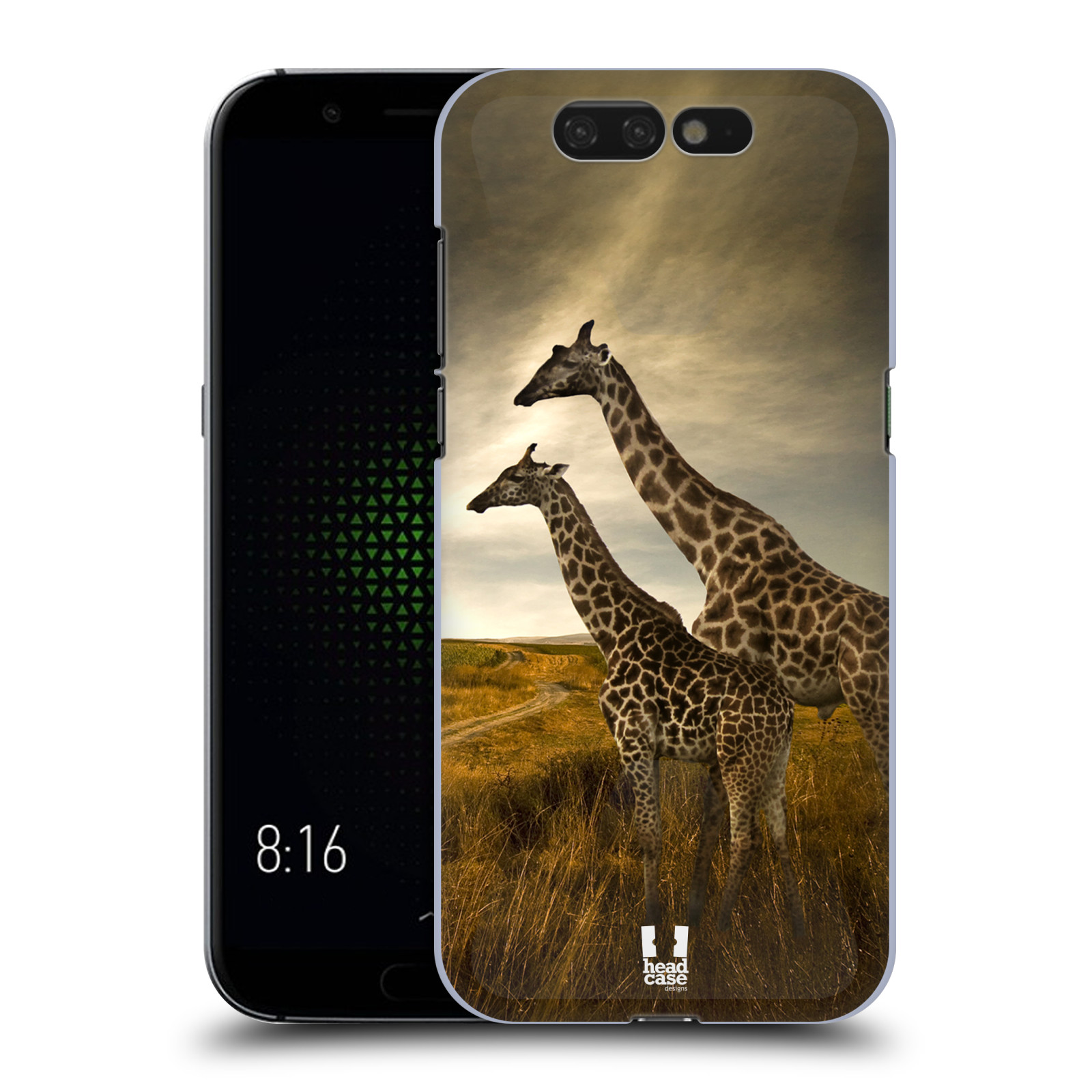 Zadní obal pro mobil Xiaomi Black Shark - HEAD CASE - Svět zvířat žirafy