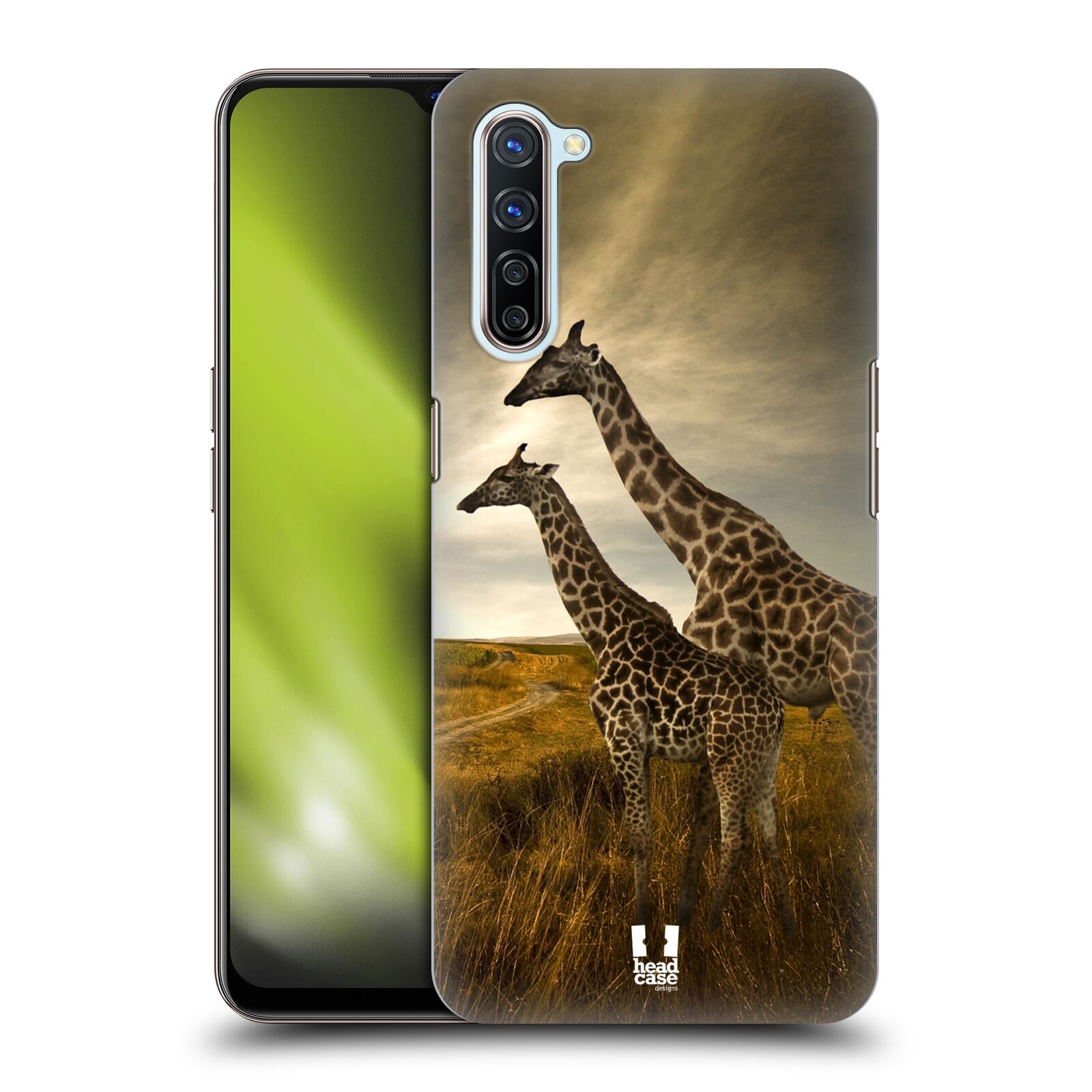 Zadní obal pro mobil Oppo Find X2 LITE - HEAD CASE - Svět zvířat žirafy