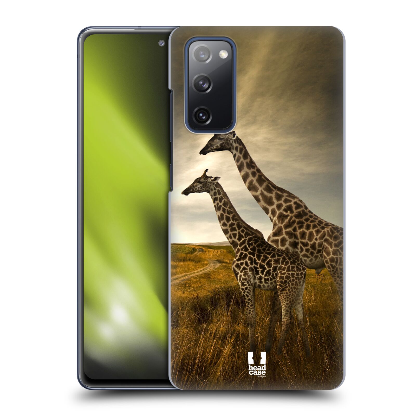 Zadní obal pro mobil Samsung Galaxy S20 FE / S20 FE 5G - HEAD CASE - Svět zvířat žirafy