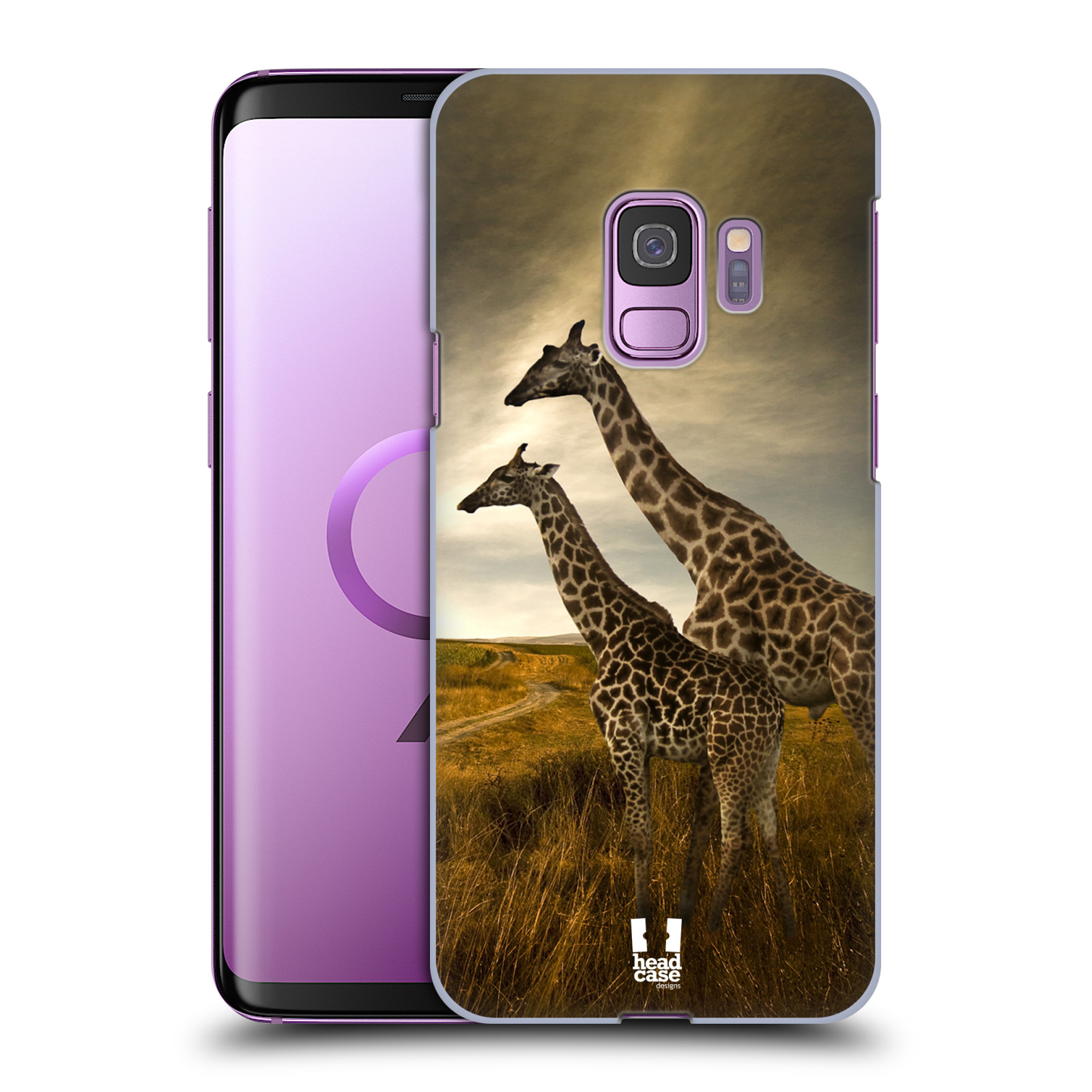 Zadní obal pro mobil Samsung Galaxy S9 - HEAD CASE - Svět zvířat žirafy