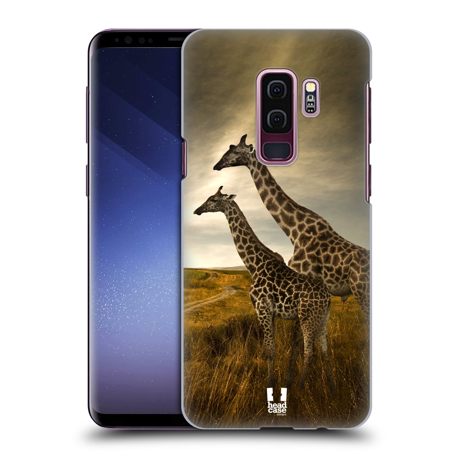 Zadní obal pro mobil Samsung Galaxy S9 PLUS - HEAD CASE - Svět zvířat žirafy