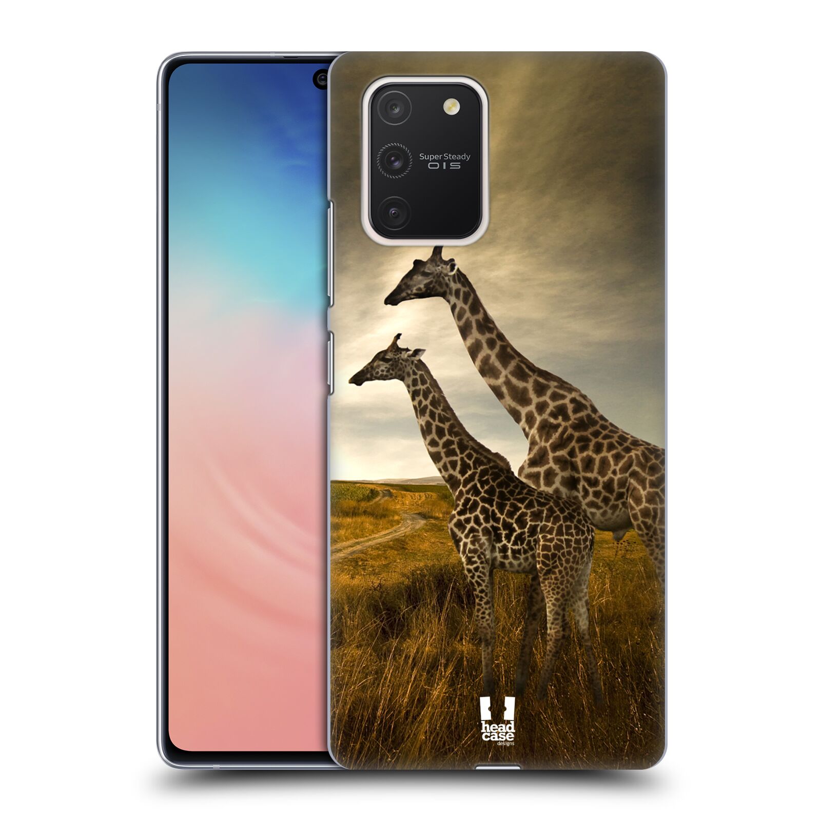 Zadní obal pro mobil Samsung Galaxy S10 LITE - HEAD CASE - Svět zvířat žirafy