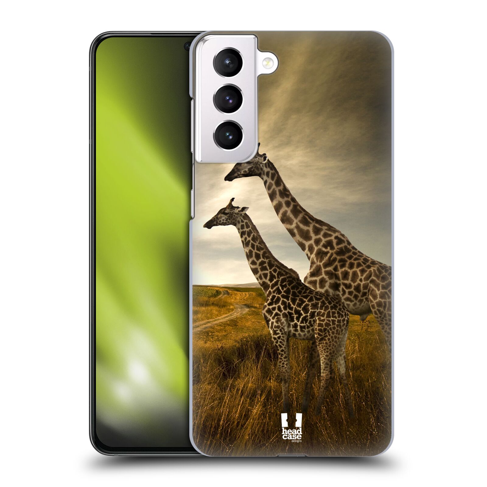 Zadní obal pro mobil Samsung Galaxy S21+ / S21+ 5G - HEAD CASE - Svět zvířat žirafy