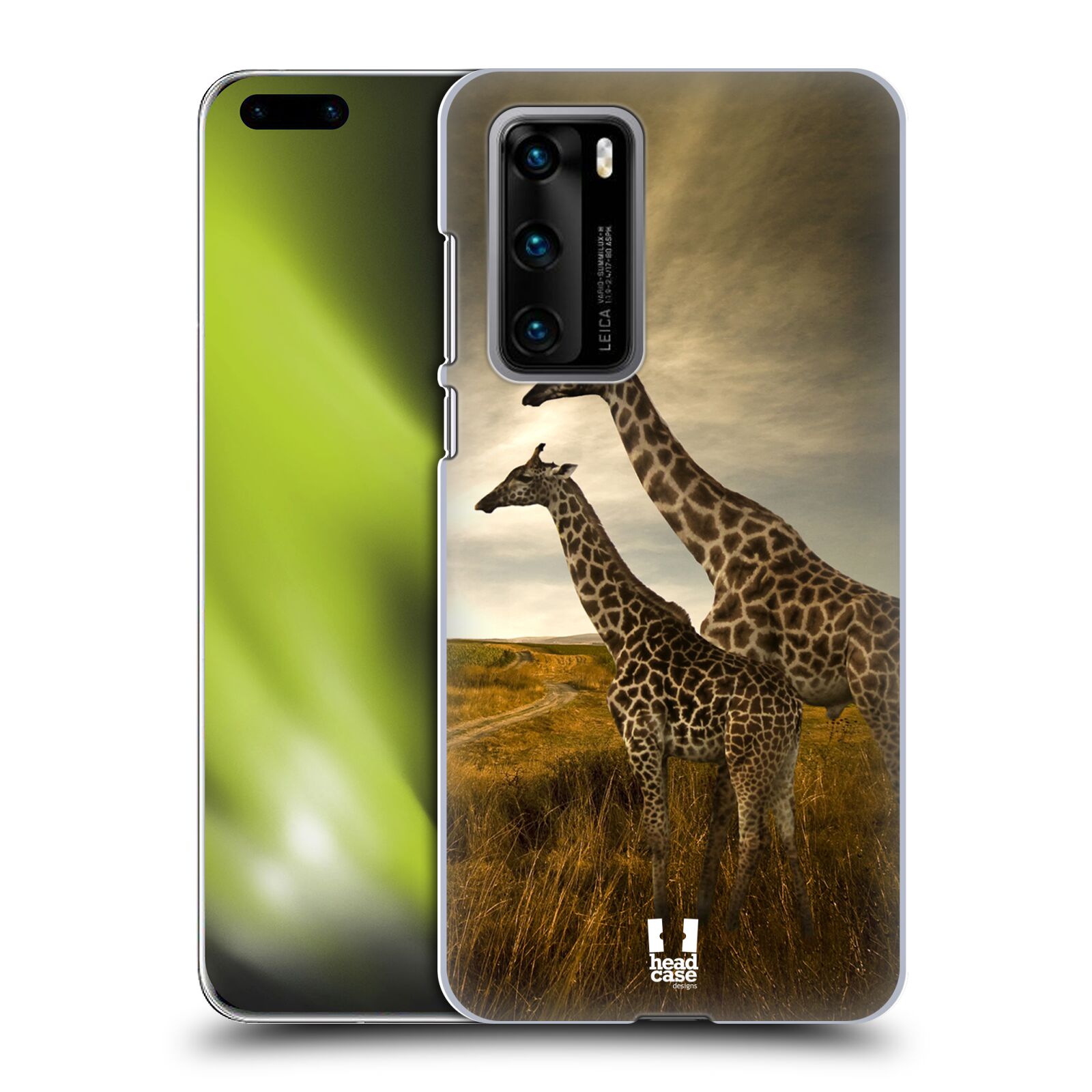 Zadní obal pro mobil Huawei P40 - HEAD CASE - Svět zvířat žirafy
