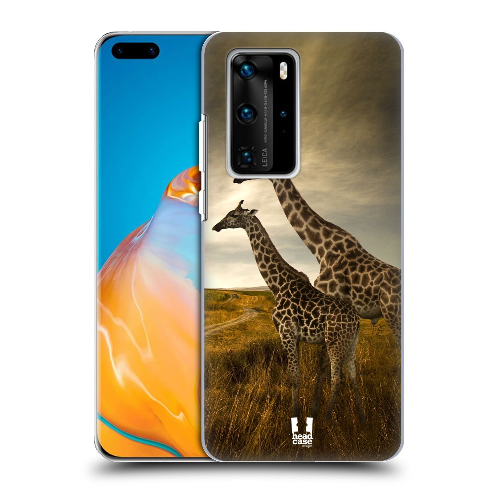 Zadní obal pro mobil Huawei P40 PRO / P40 PRO PLUS - HEAD CASE - Svět zvířat žirafy