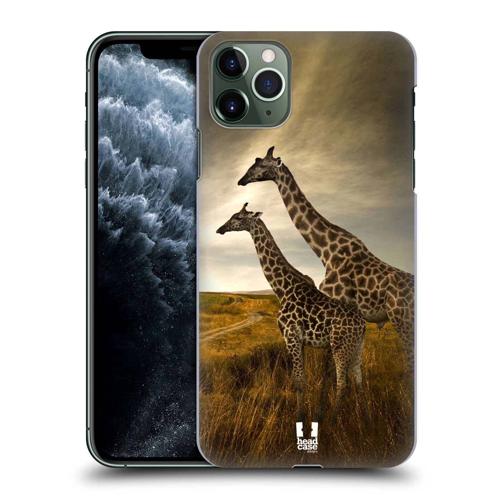 Zadní obal pro mobil Apple Iphone 11 PRO MAX - HEAD CASE - Svět zvířat žirafy