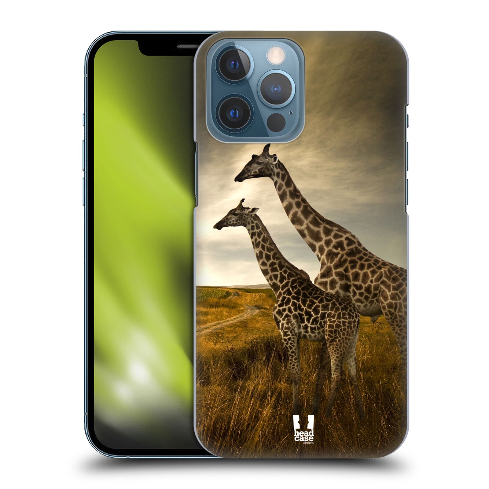 Zadní obal pro mobil Apple Iphone 13 PRO MAX - HEAD CASE - Svět zvířat žirafy