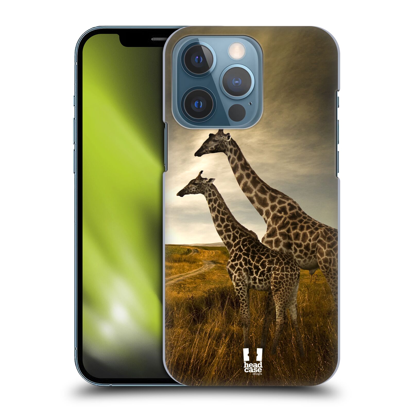 Zadní obal pro mobil Apple Iphone 13 PRO - HEAD CASE - Svět zvířat žirafy