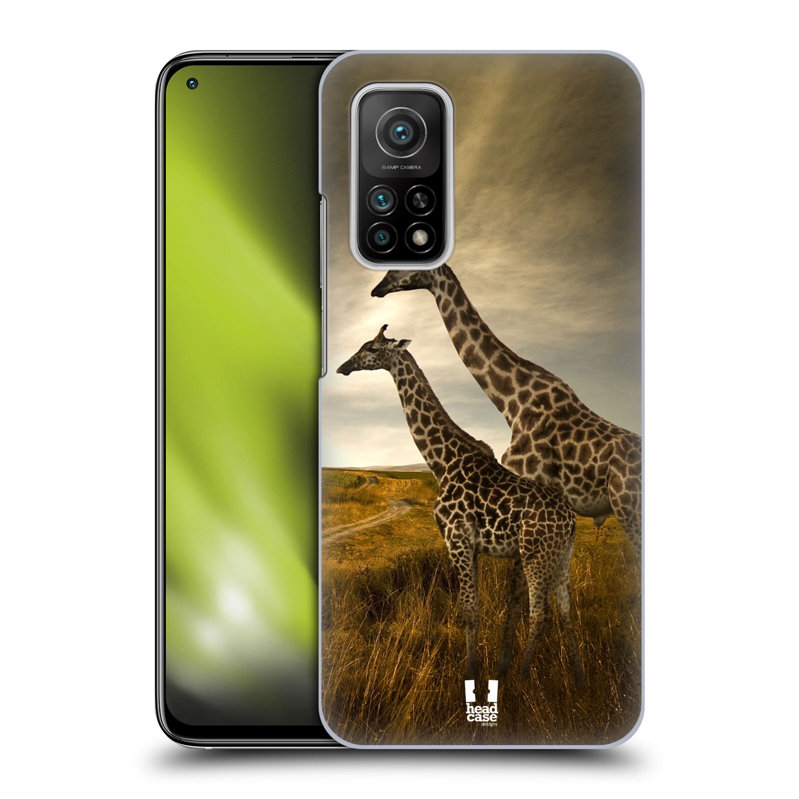 Zadní obal pro mobil Xiaomi Mi 10T / Mi 10T PRO - HEAD CASE - Svět zvířat žirafy