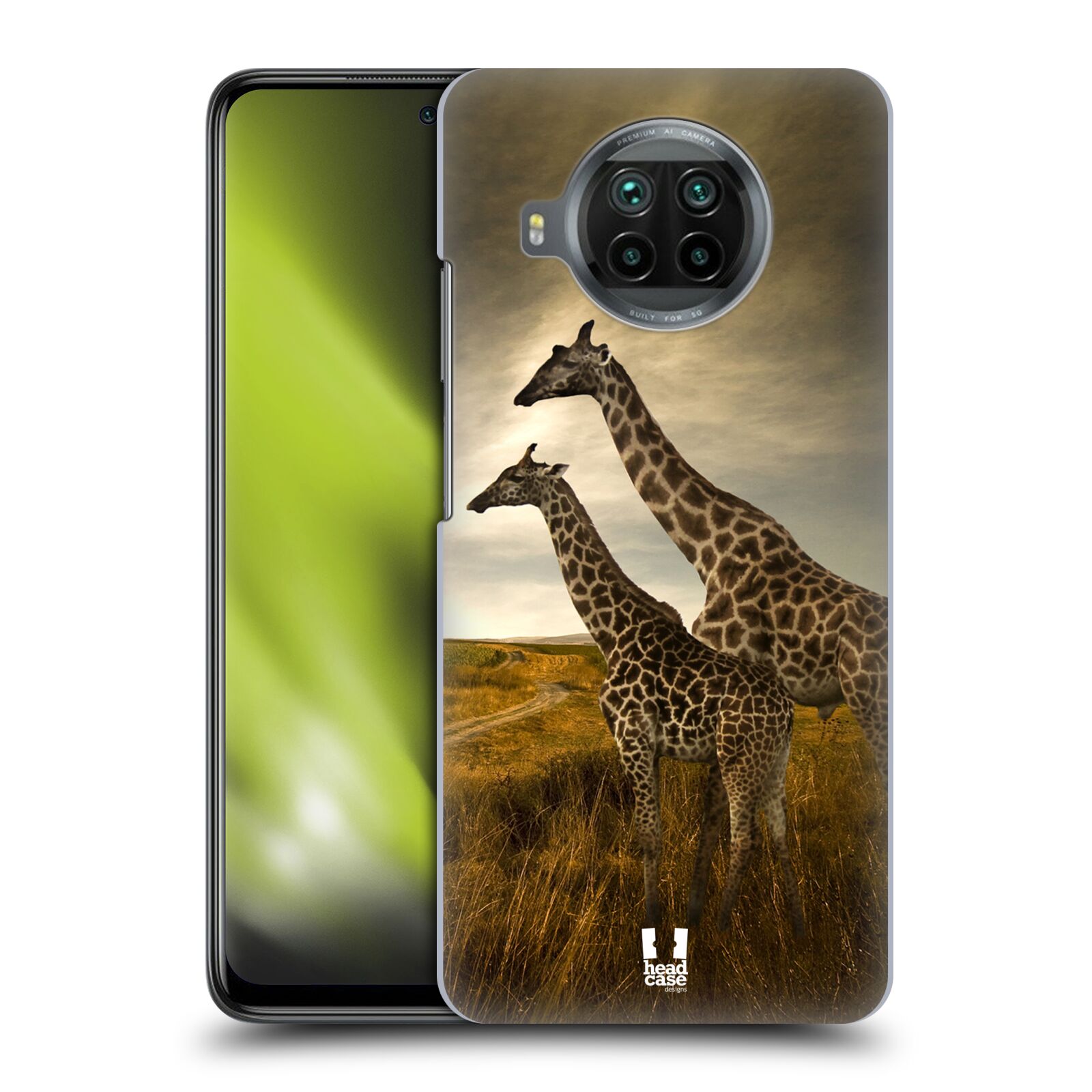 Zadní obal pro mobil Xiaomi Mi 10T LITE - HEAD CASE - Svět zvířat žirafy