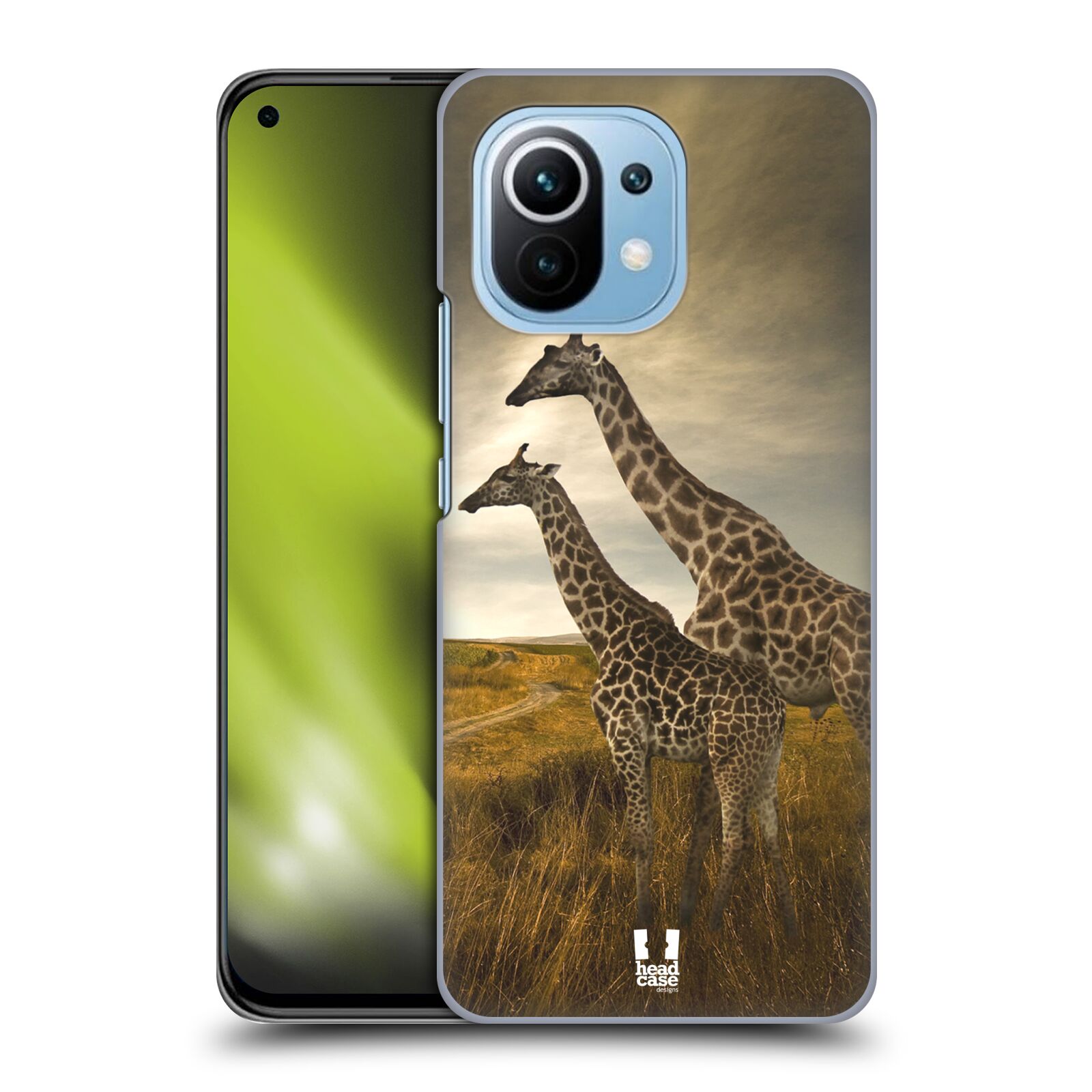 Zadní obal pro mobil Xiaomi Mi 11 - HEAD CASE - Svět zvířat žirafy