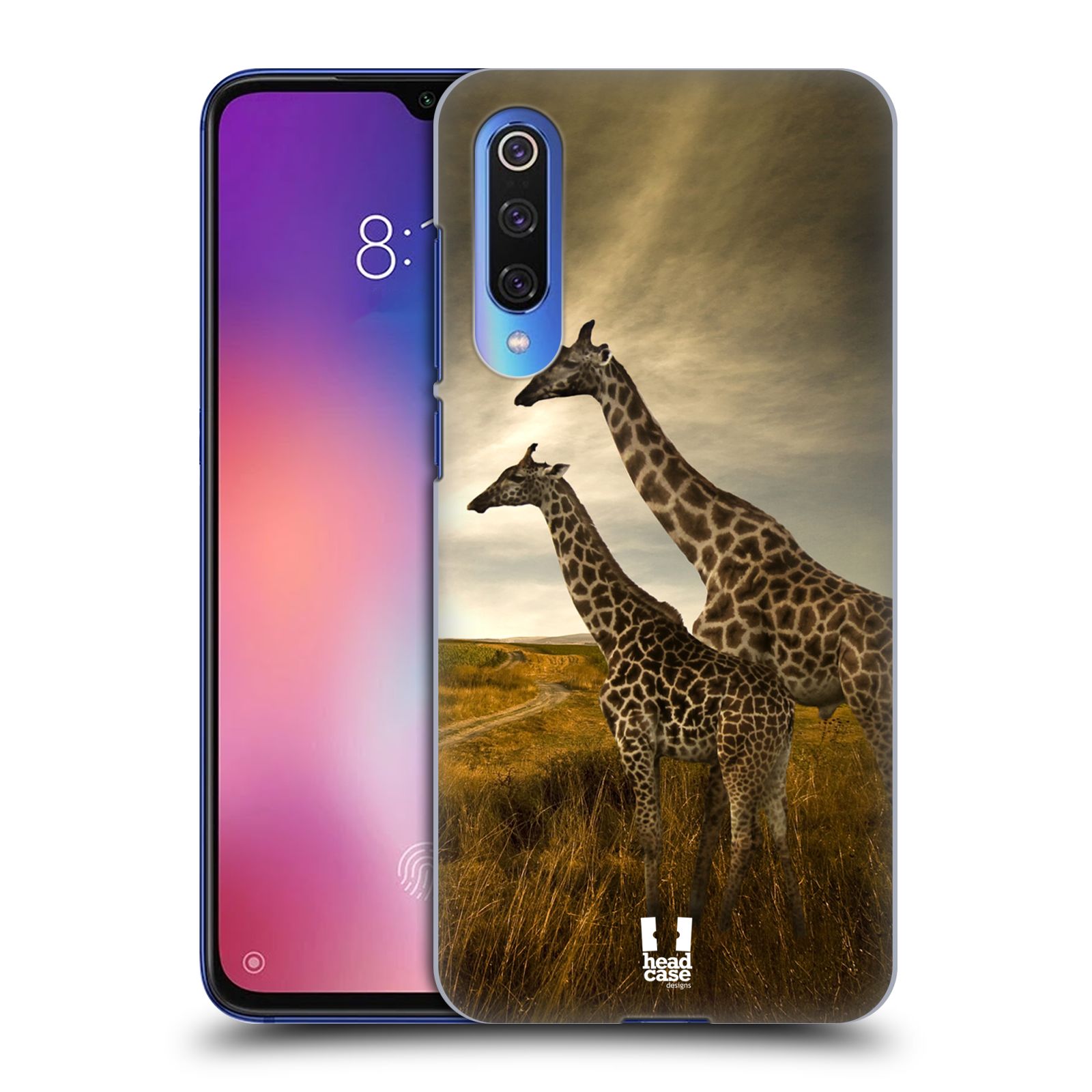 Zadní obal pro mobil Xiaomi Mi 9 SE - HEAD CASE - Svět zvířat žirafy