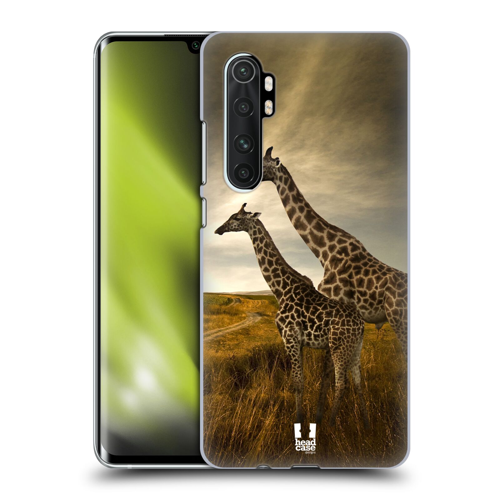 Zadní obal pro mobil Xiaomi Mi Note 10 LITE - HEAD CASE - Svět zvířat žirafy