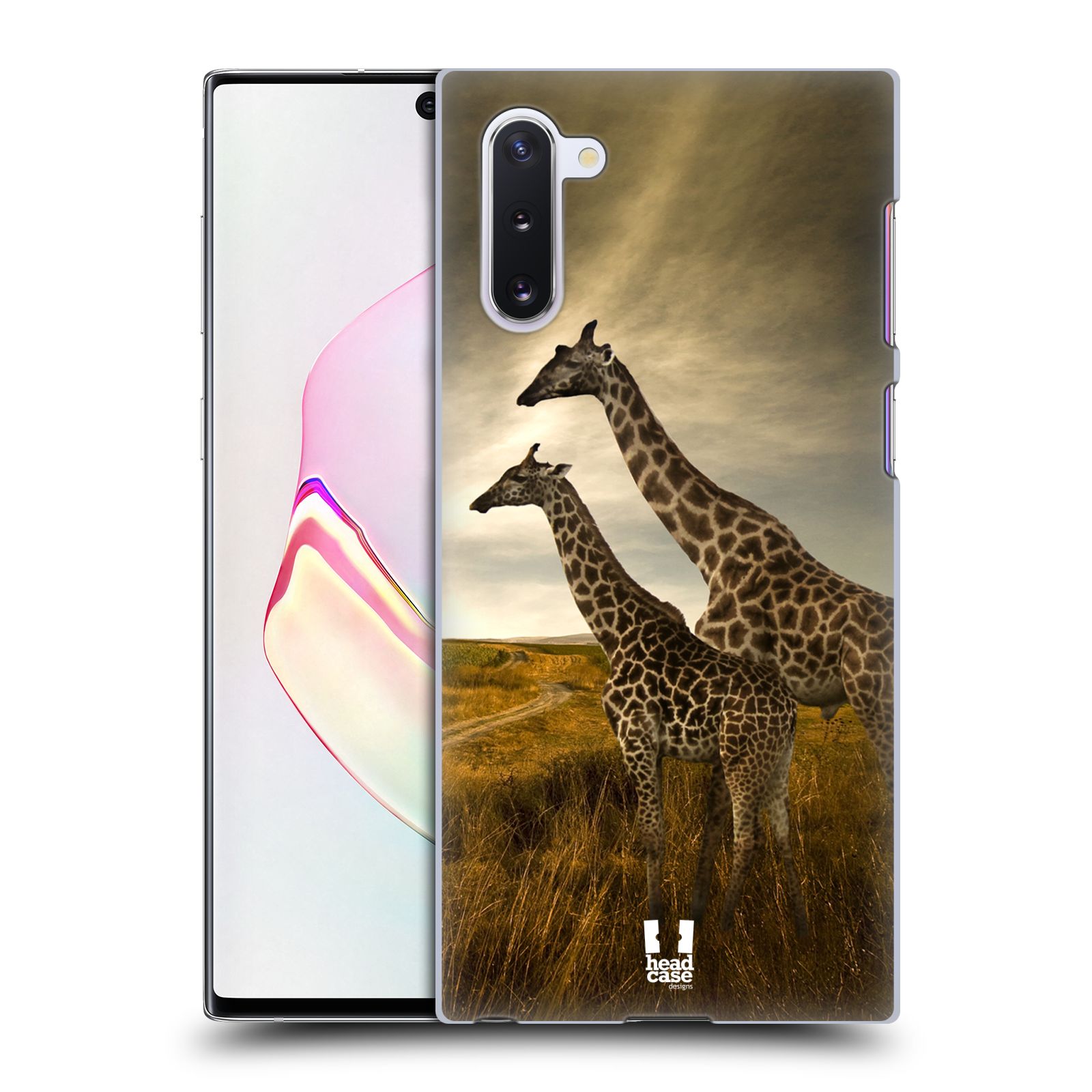 Zadní obal pro mobil Samsung Galaxy Note 10 / Note 10 5G - HEAD CASE - Svět zvířat žirafy