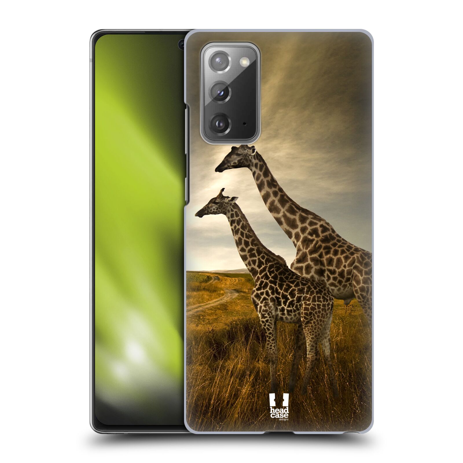 Zadní obal pro mobil Samsung Galaxy Note 20 - HEAD CASE - Svět zvířat žirafy
