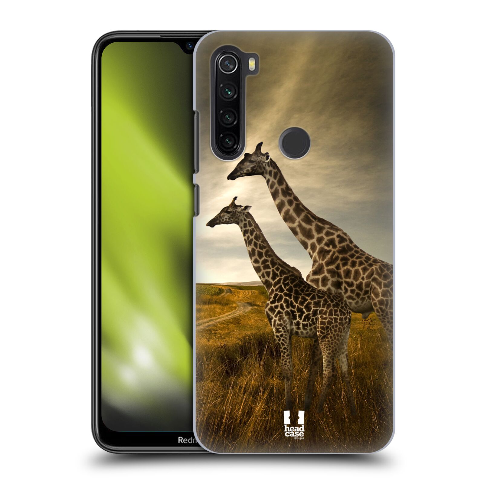 Zadní obal pro mobil Xiaomi Redmi Note 8T - HEAD CASE - Svět zvířat žirafy