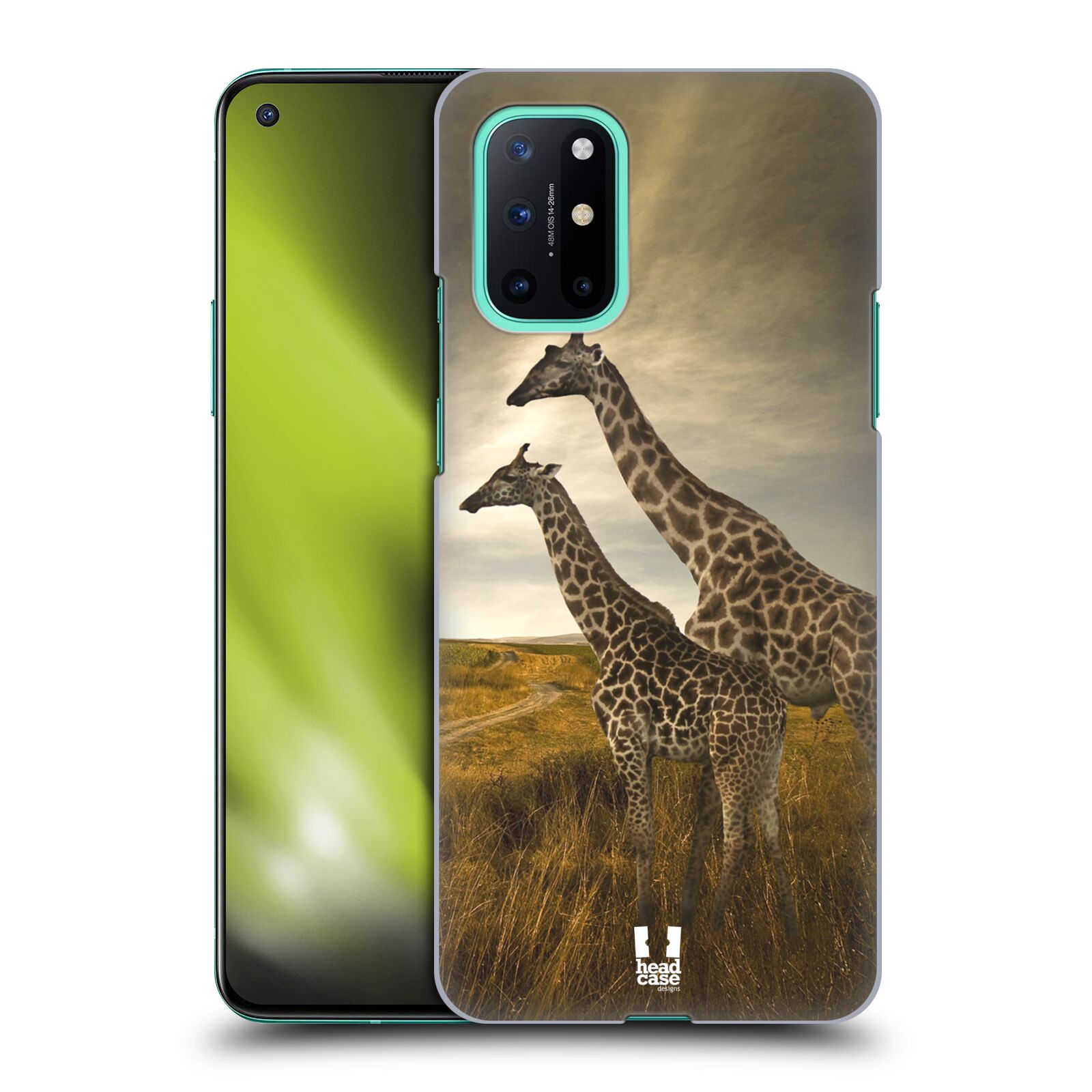 Zadní obal pro mobil OnePlus 8T - HEAD CASE - Svět zvířat žirafy
