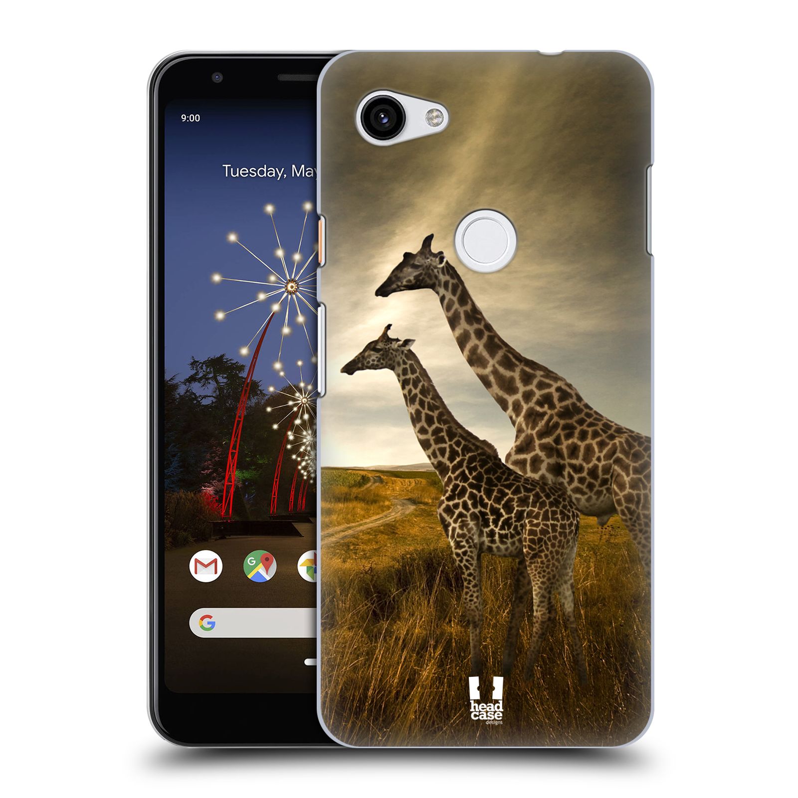 Zadní obal pro mobil Google Pixel 3a XL - HEAD CASE - Svět zvířat žirafy