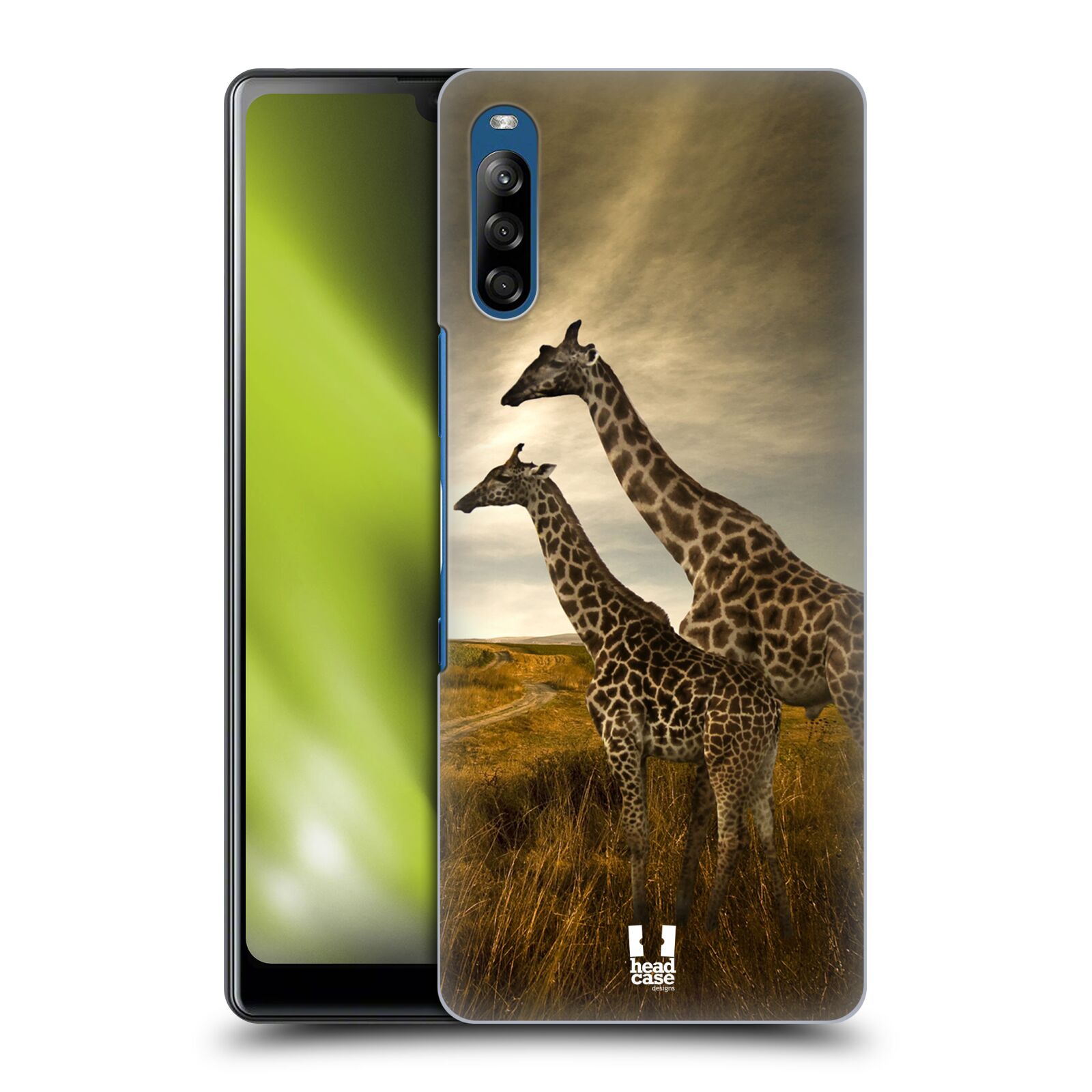 Zadní obal pro mobil Sony Xperia L4 - HEAD CASE - Svět zvířat žirafy