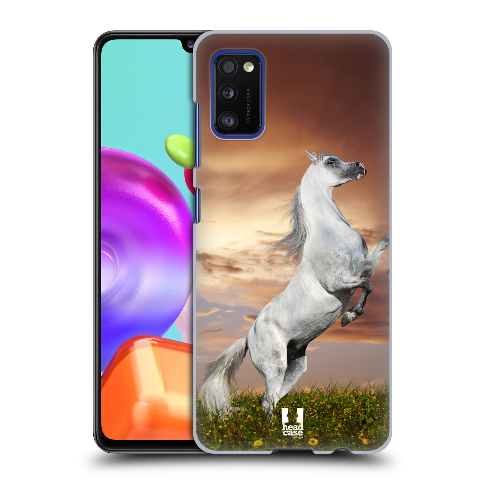 Zadní obal pro mobil Samsung Galaxy A41 - HEAD CASE - Svět zvířat divoký kůň