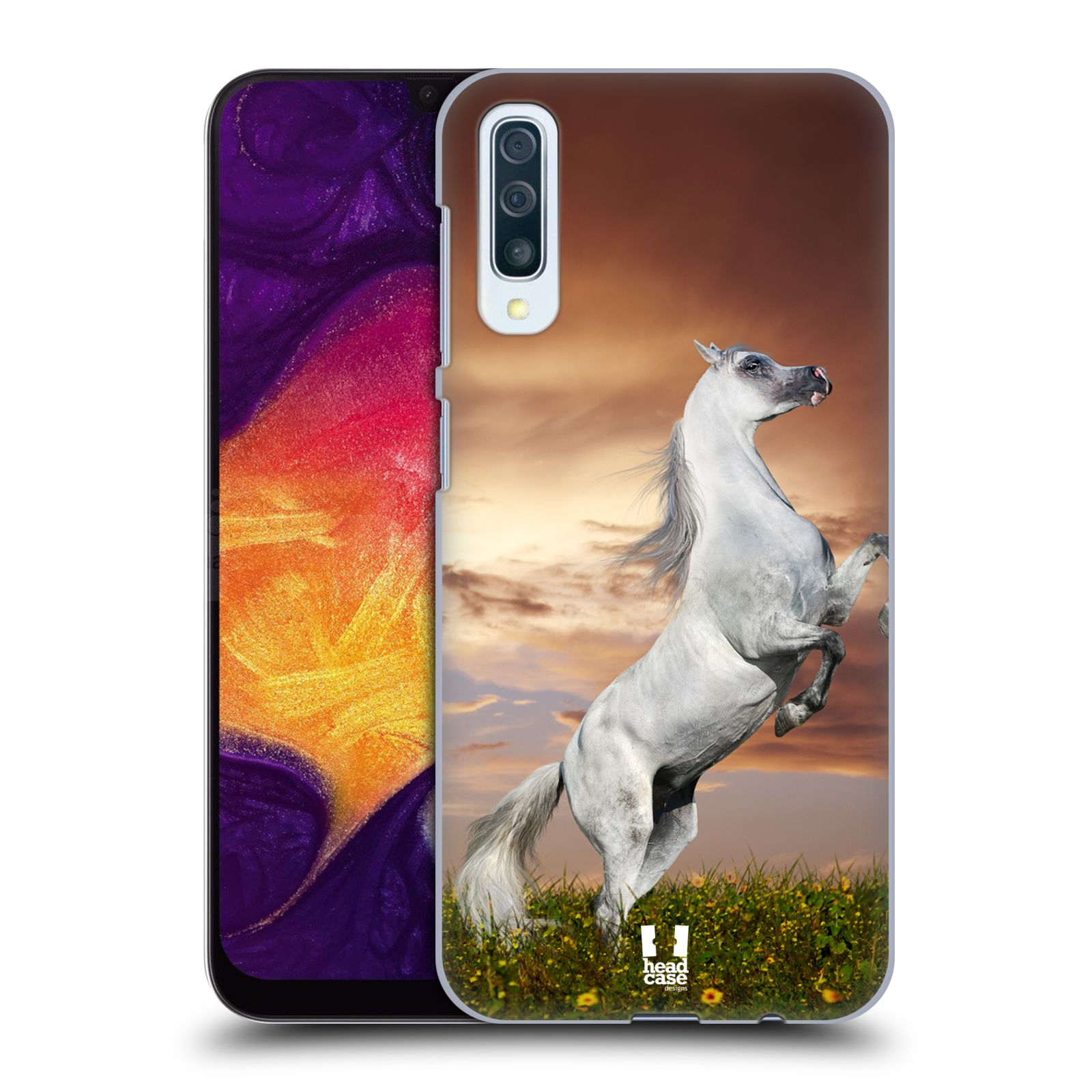 Zadní obal pro mobil Samsung Galaxy A50 / A30s - HEAD CASE - Svět zvířat divoký kůň