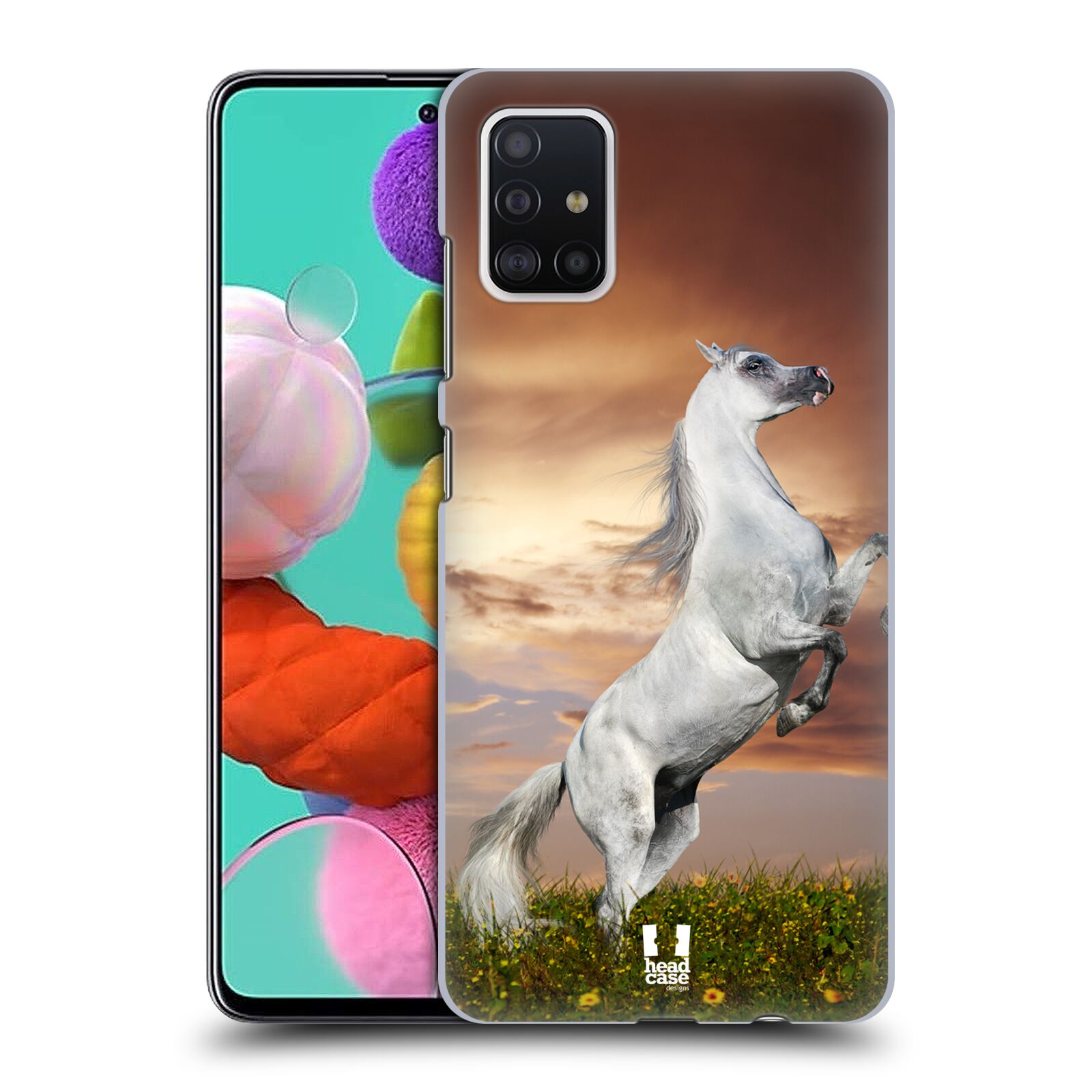 Zadní obal pro mobil Samsung Galaxy A51 - HEAD CASE - Svět zvířat divoký kůň