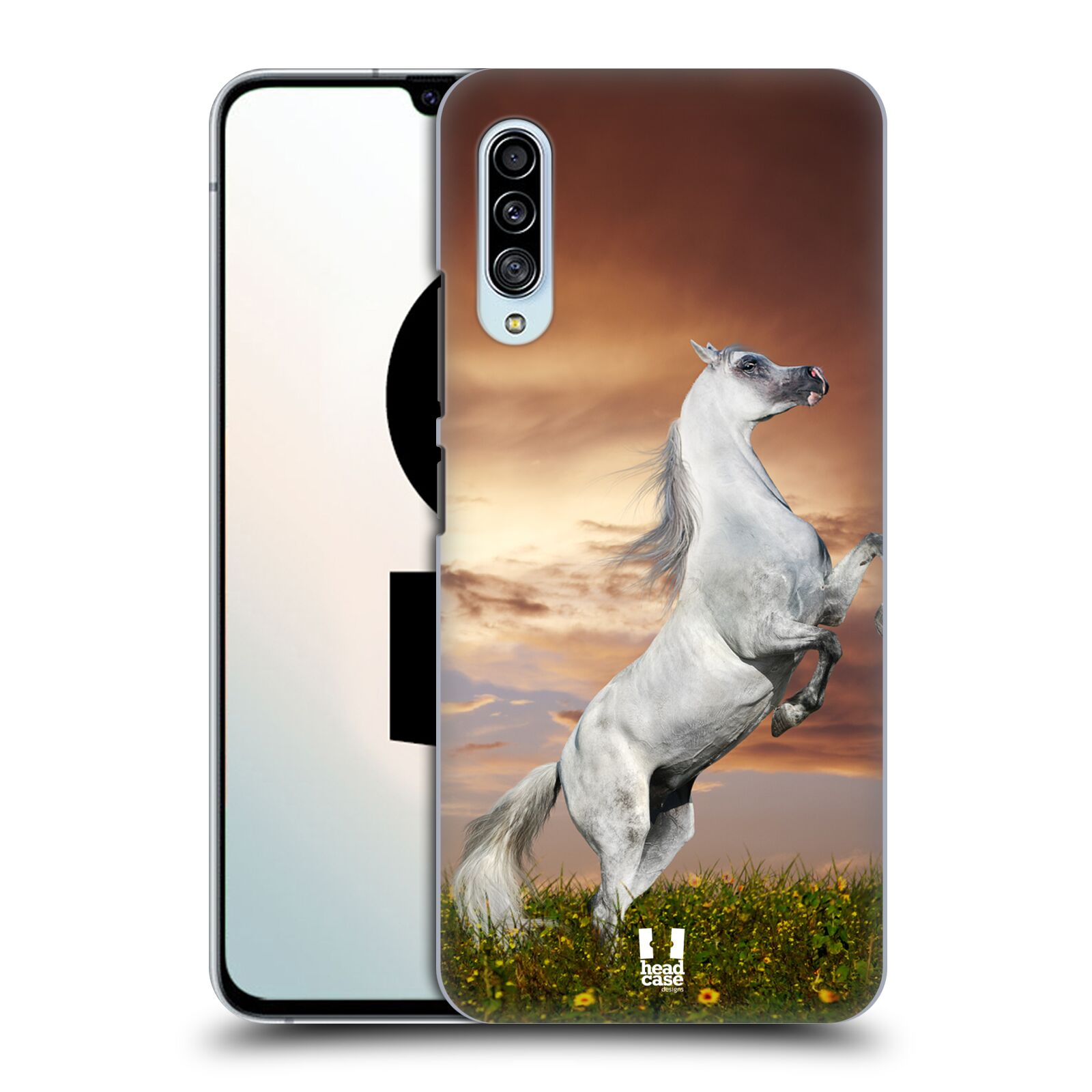 Zadní obal pro mobil Samsung Galaxy A90 5G - HEAD CASE - Svět zvířat divoký kůň