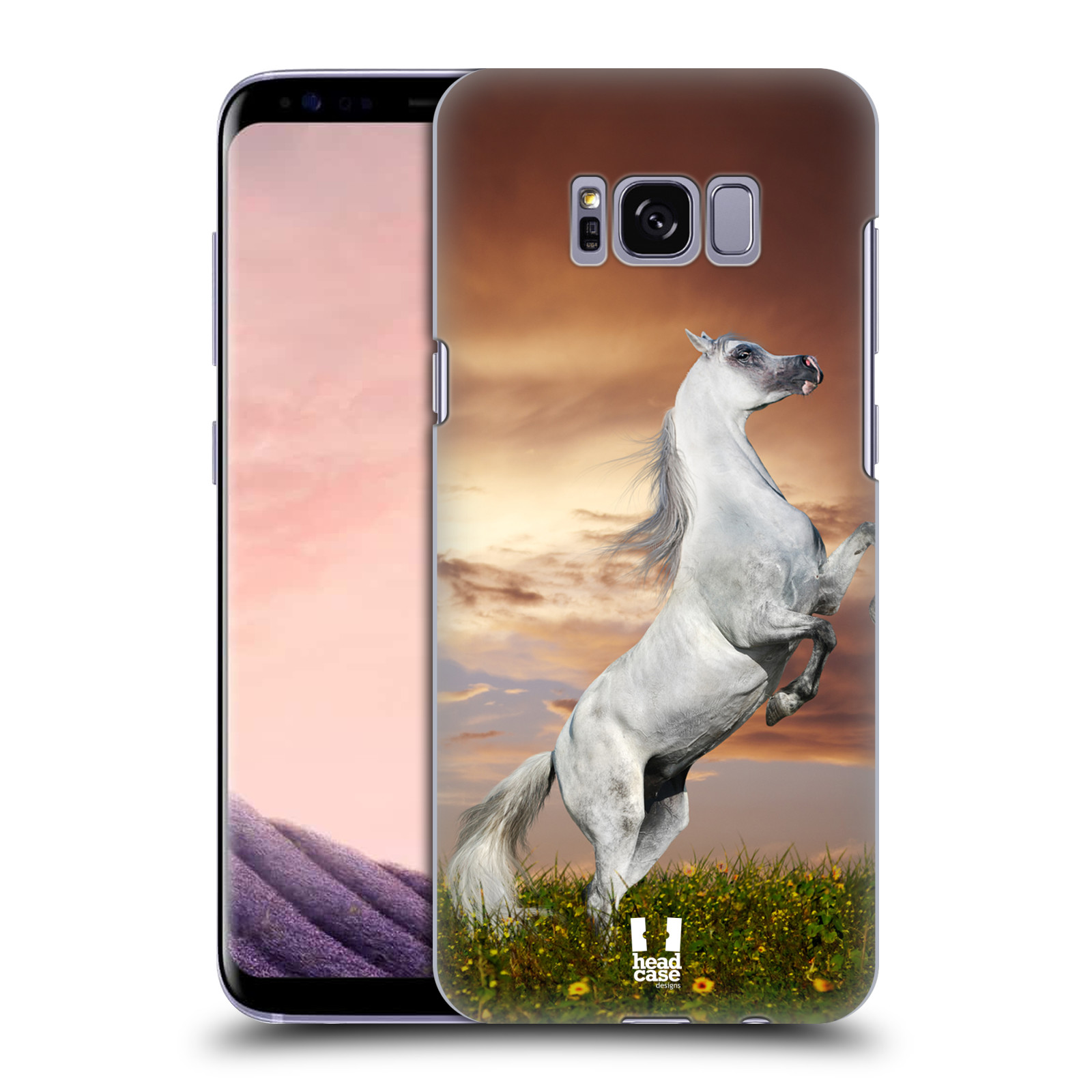 Zadní obal pro mobil Samsung Galaxy S8 - HEAD CASE - Svět zvířat divoký kůň