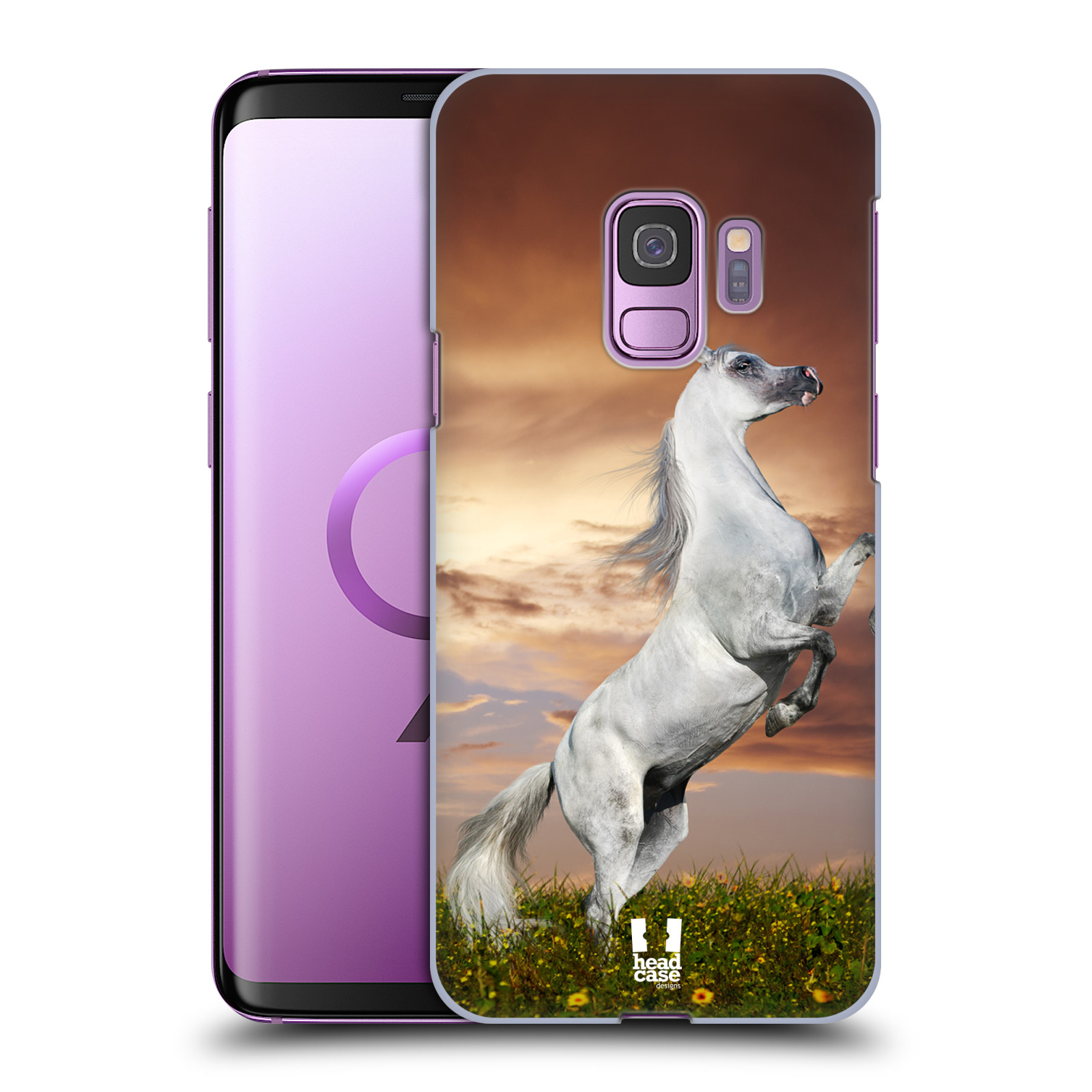 Zadní obal pro mobil Samsung Galaxy S9 - HEAD CASE - Svět zvířat divoký kůň