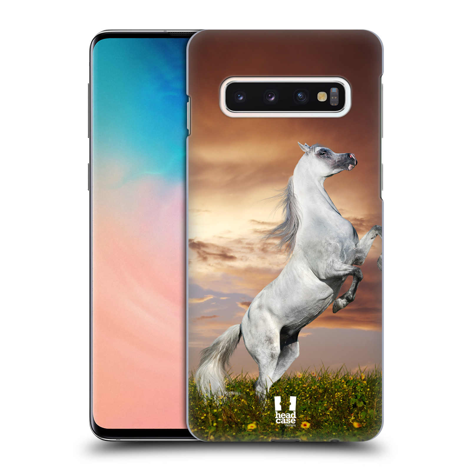 Zadní obal pro mobil Samsung Galaxy S10 - HEAD CASE - Svět zvířat divoký kůň