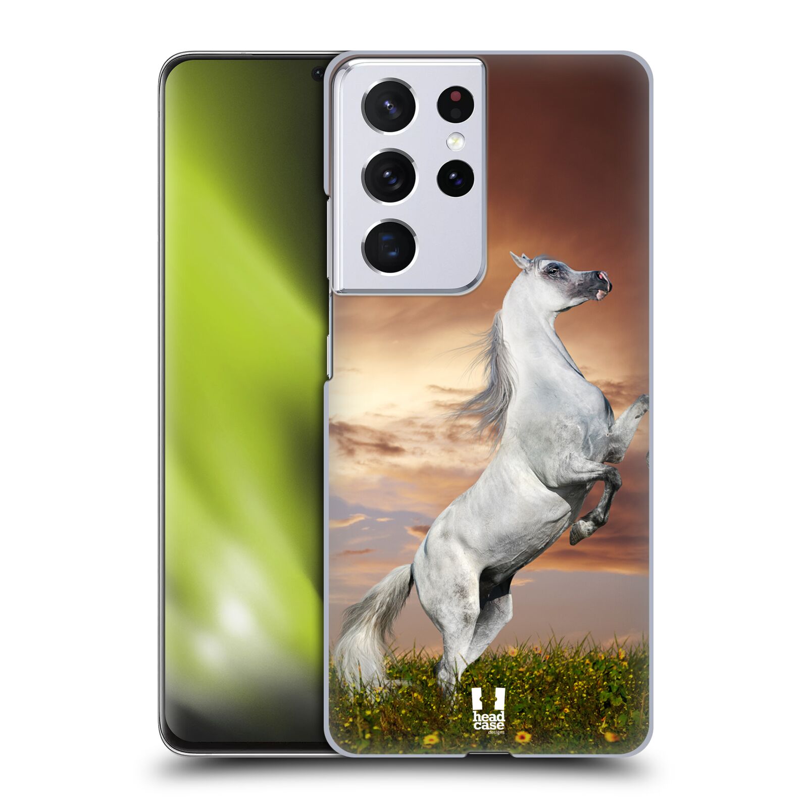 Zadní obal pro mobil Samsung Galaxy S21 ULTRA 5G - HEAD CASE - Svět zvířat divoký kůň