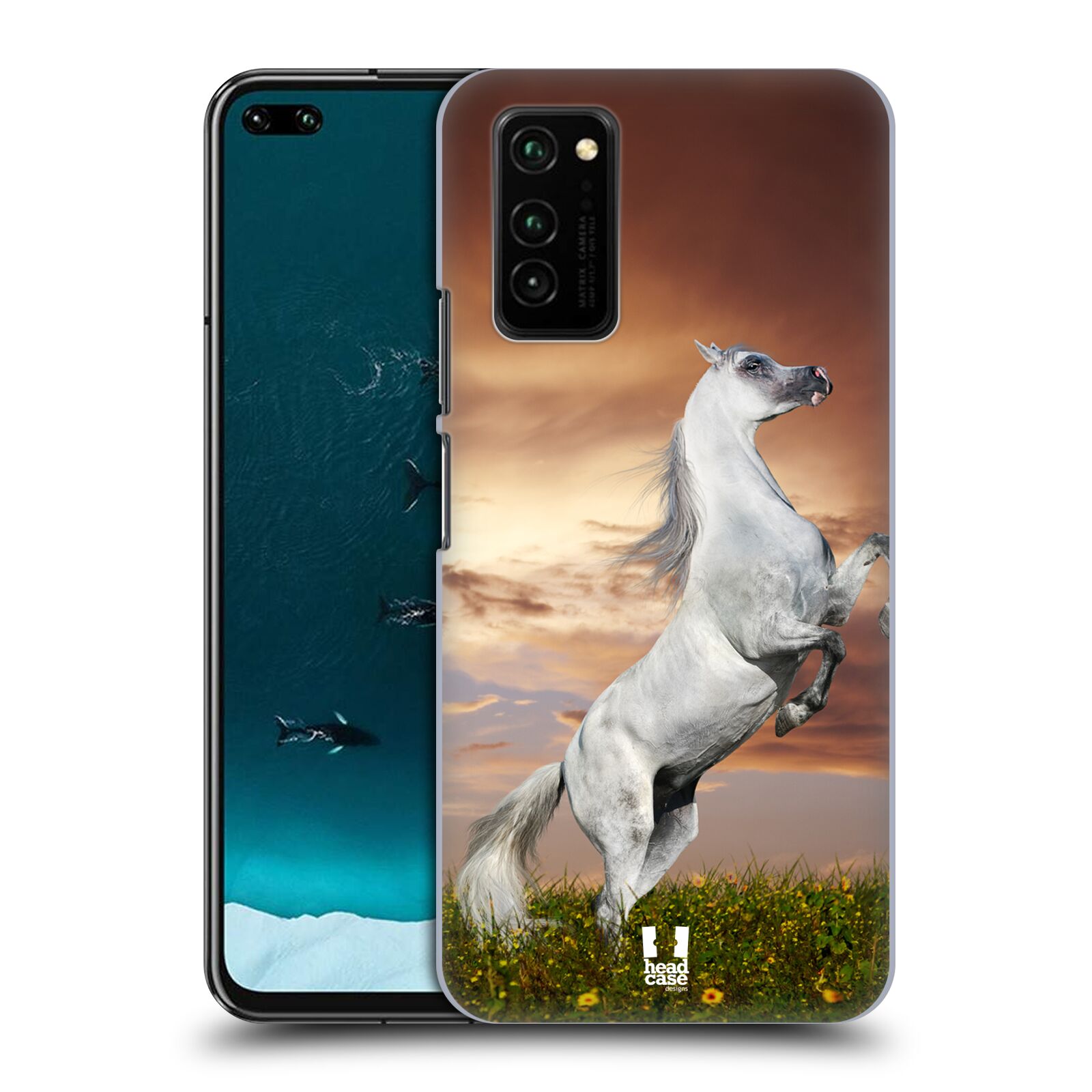 Zadní obal pro mobil Honor View 30 - HEAD CASE - Svět zvířat divoký kůň