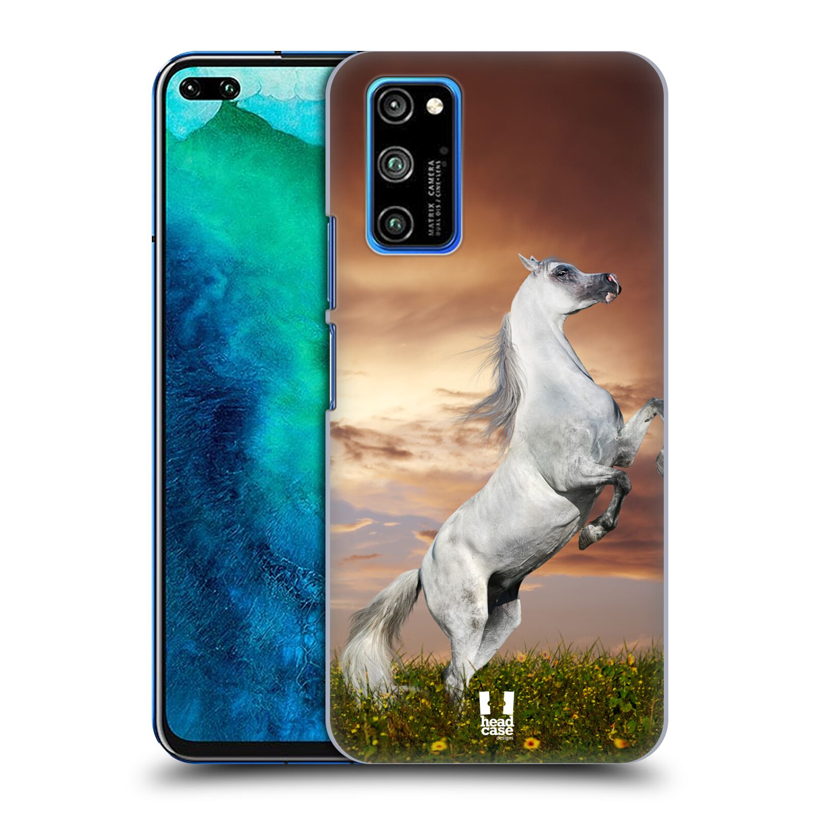Zadní obal pro mobil Honor View 30 PRO - HEAD CASE - Svět zvířat divoký kůň
