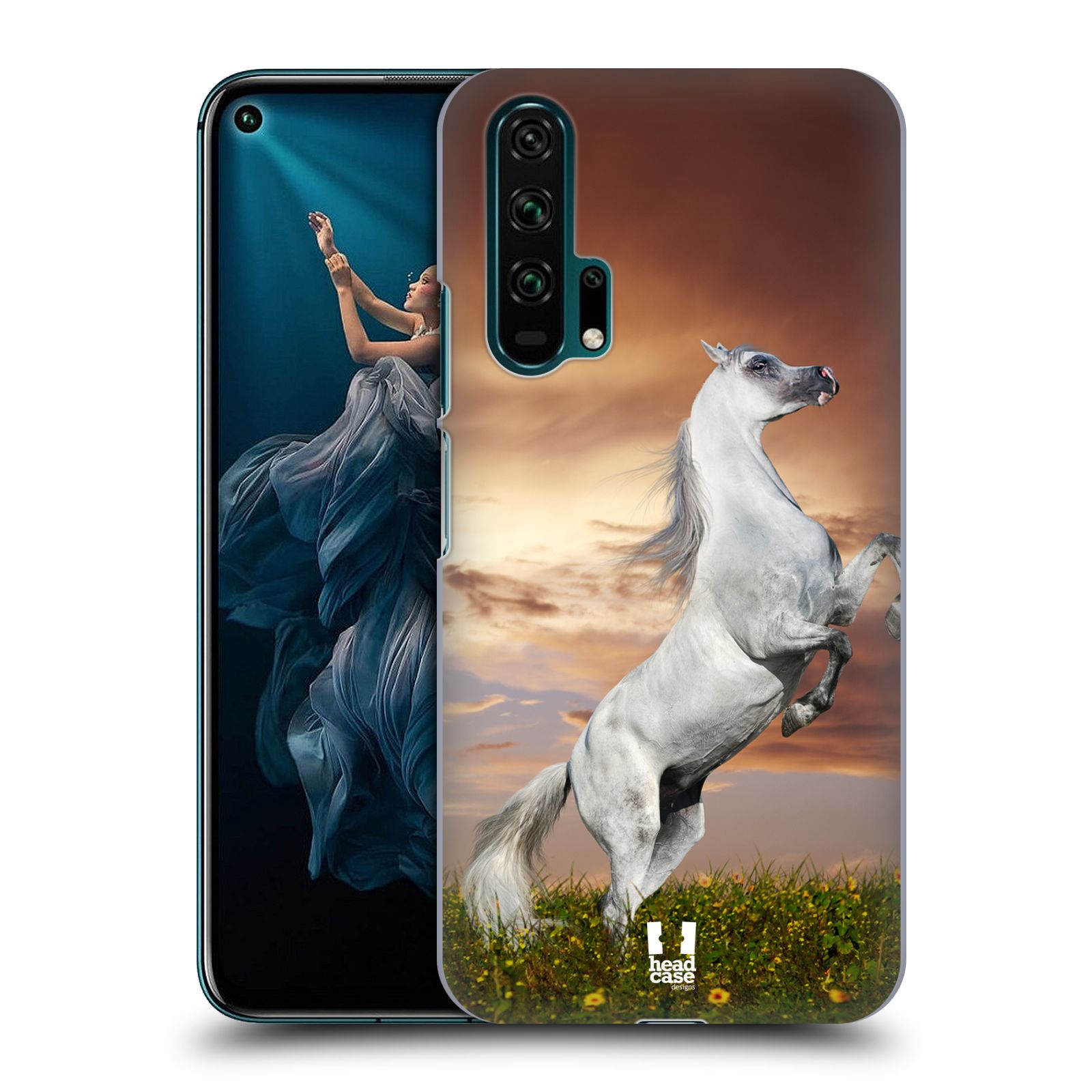 Zadní obal pro mobil Honor 20 PRO - HEAD CASE - Svět zvířat divoký kůň