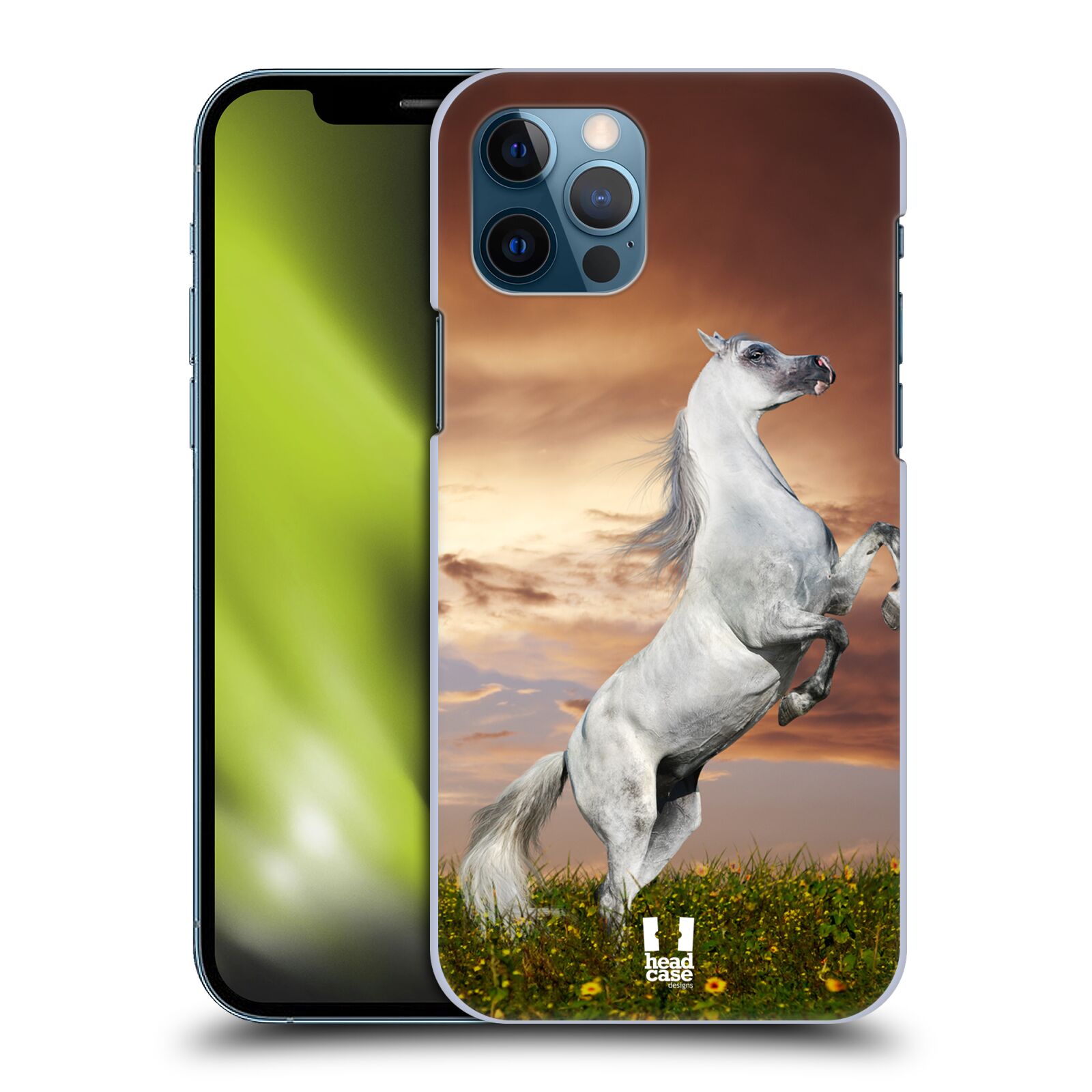 Zadní obal pro mobil Apple iPhone 12 / iPhone 12 Pro - HEAD CASE - Svět zvířat divoký kůň