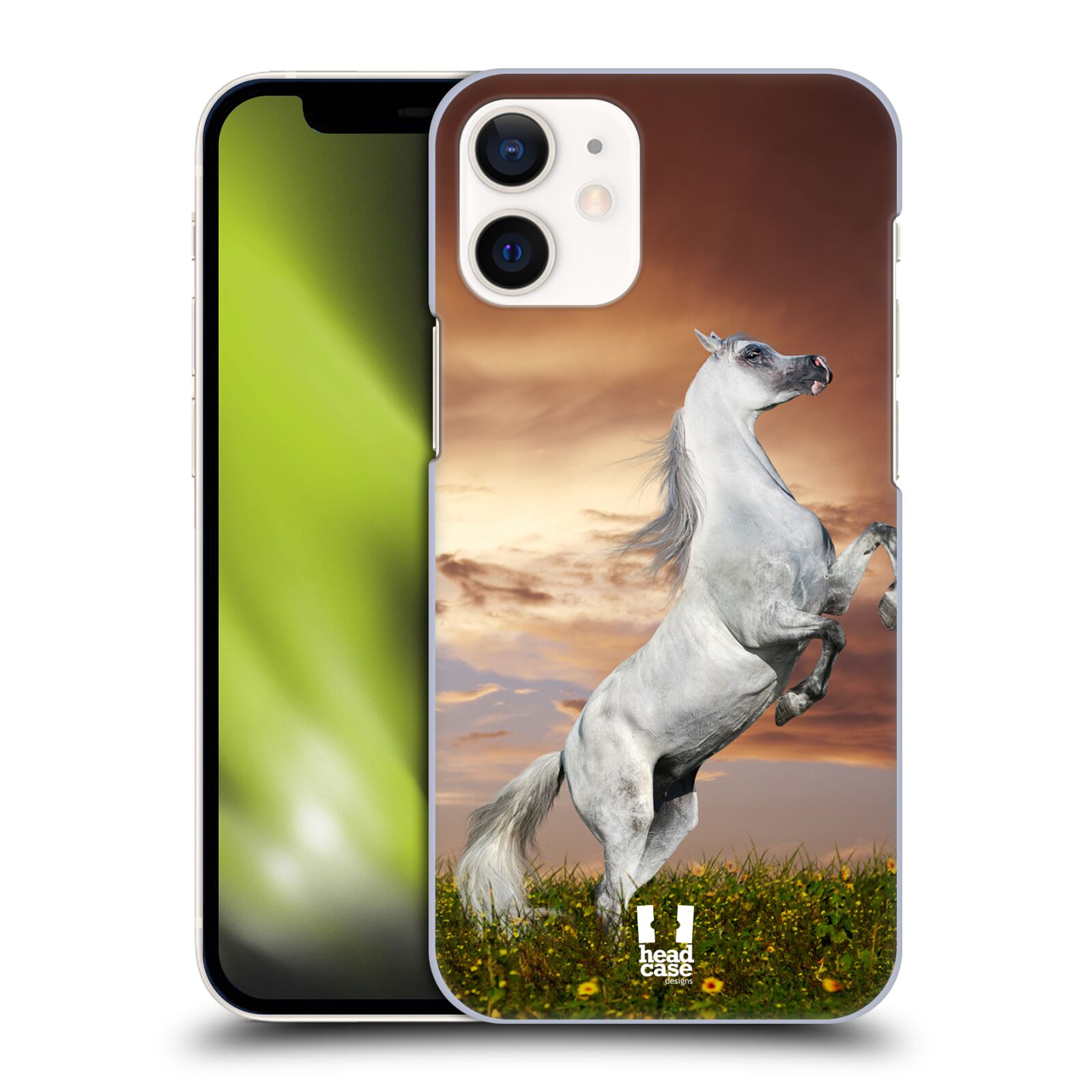 Zadní obal pro mobil Apple iPhone 12 MINI - HEAD CASE - Svět zvířat divoký kůň