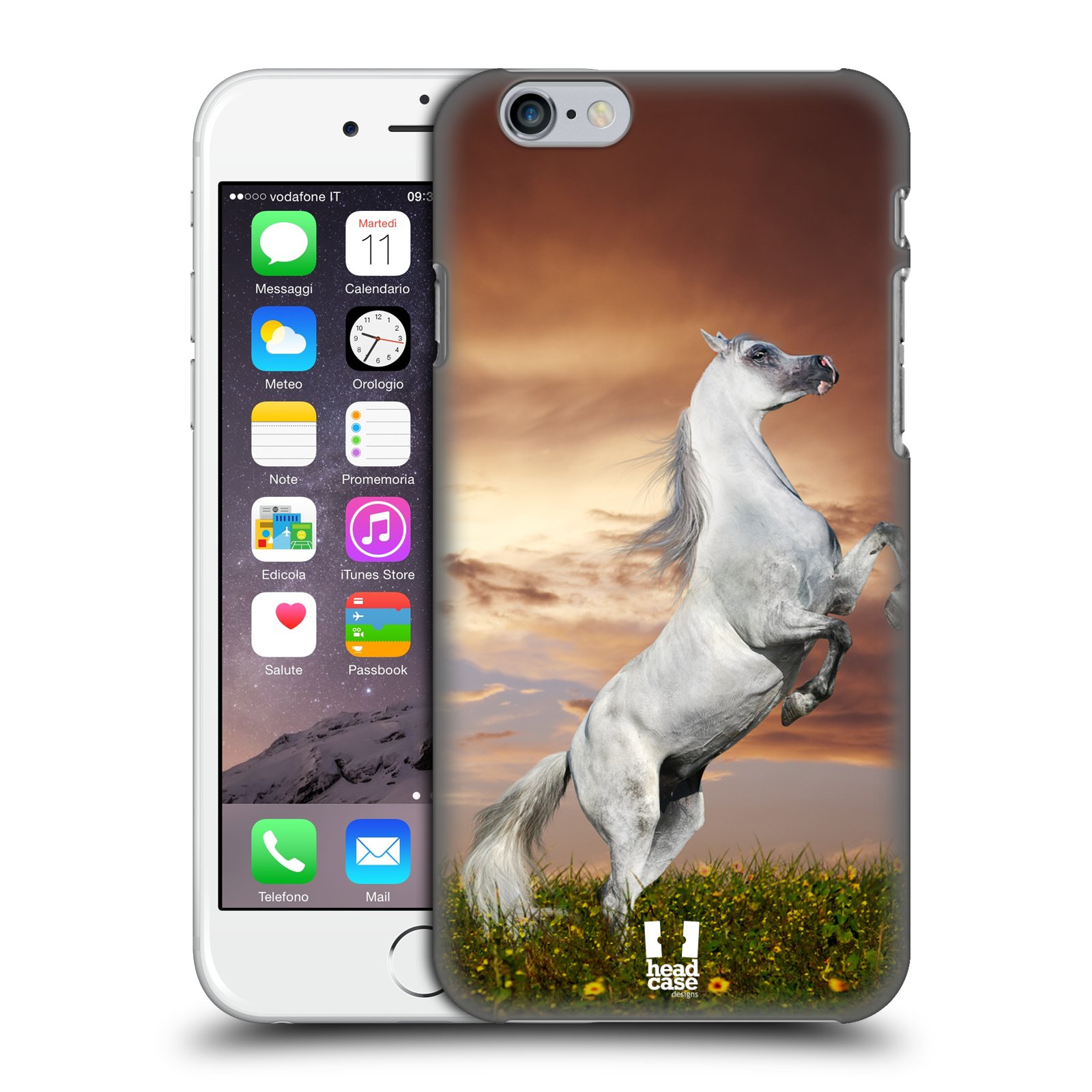 Zadní obal pro mobil Apple Iphone 6/6S - HEAD CASE - Svět zvířat divoký kůň