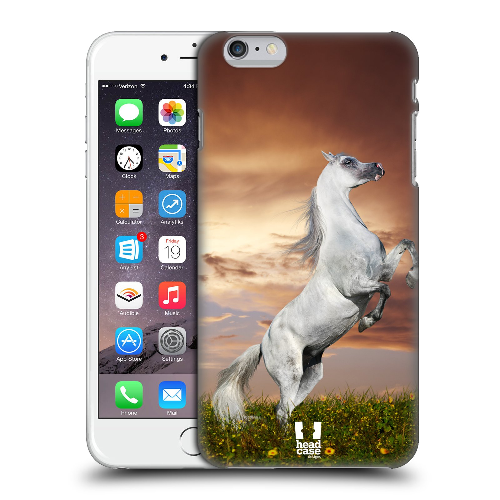 Zadní obal pro mobil Apple Iphone 6 PLUS / 6S PLUS - HEAD CASE - Svět zvířat divoký kůň