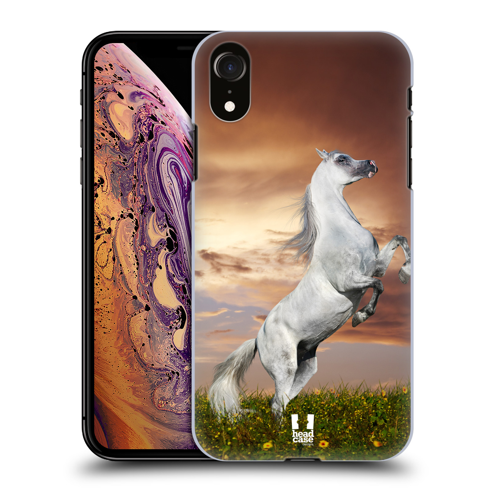 Zadní obal pro mobil Apple Iphone XR - HEAD CASE - Svět zvířat divoký kůň