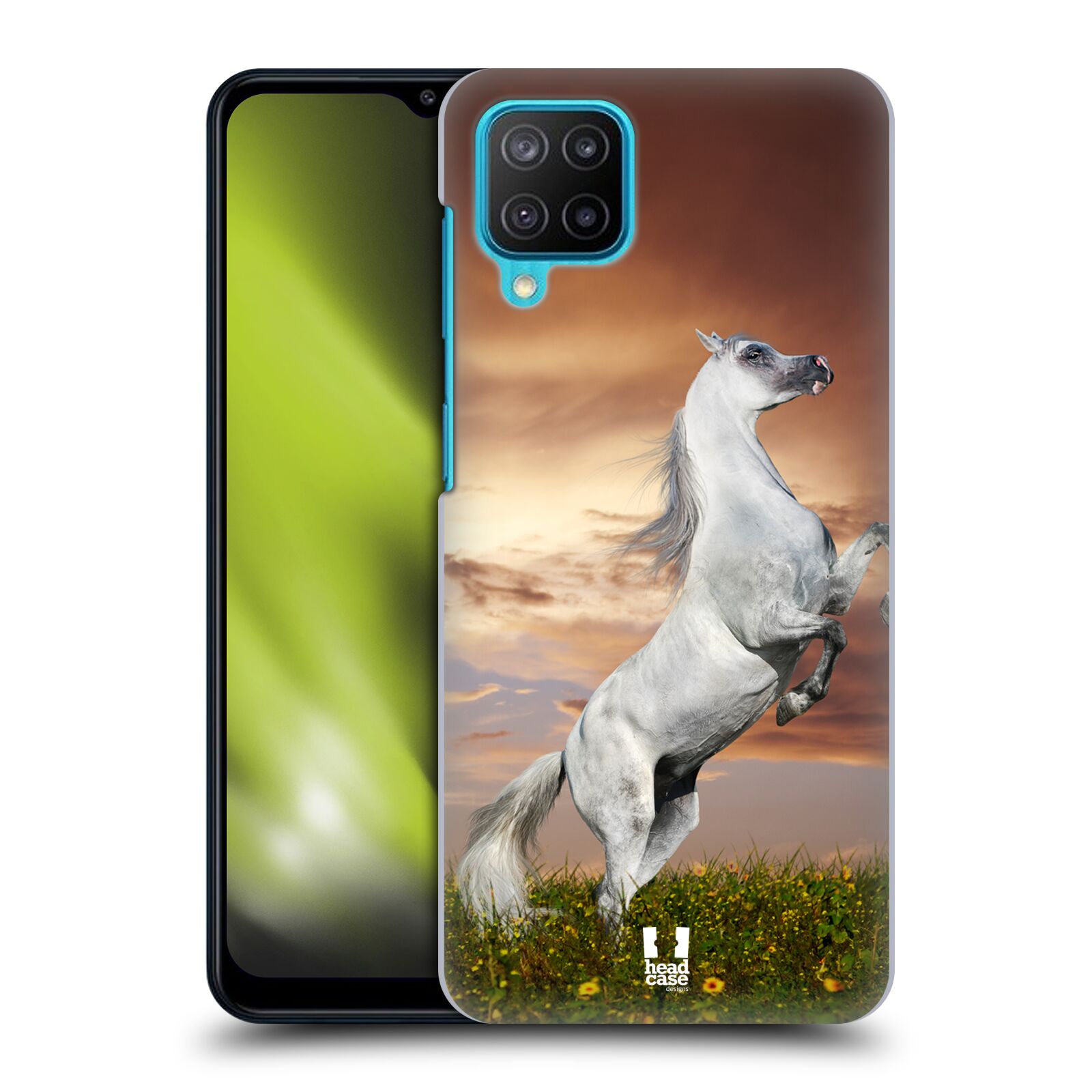 Zadní obal pro mobil Samsung Galaxy M12 - HEAD CASE - Svět zvířat divoký kůň