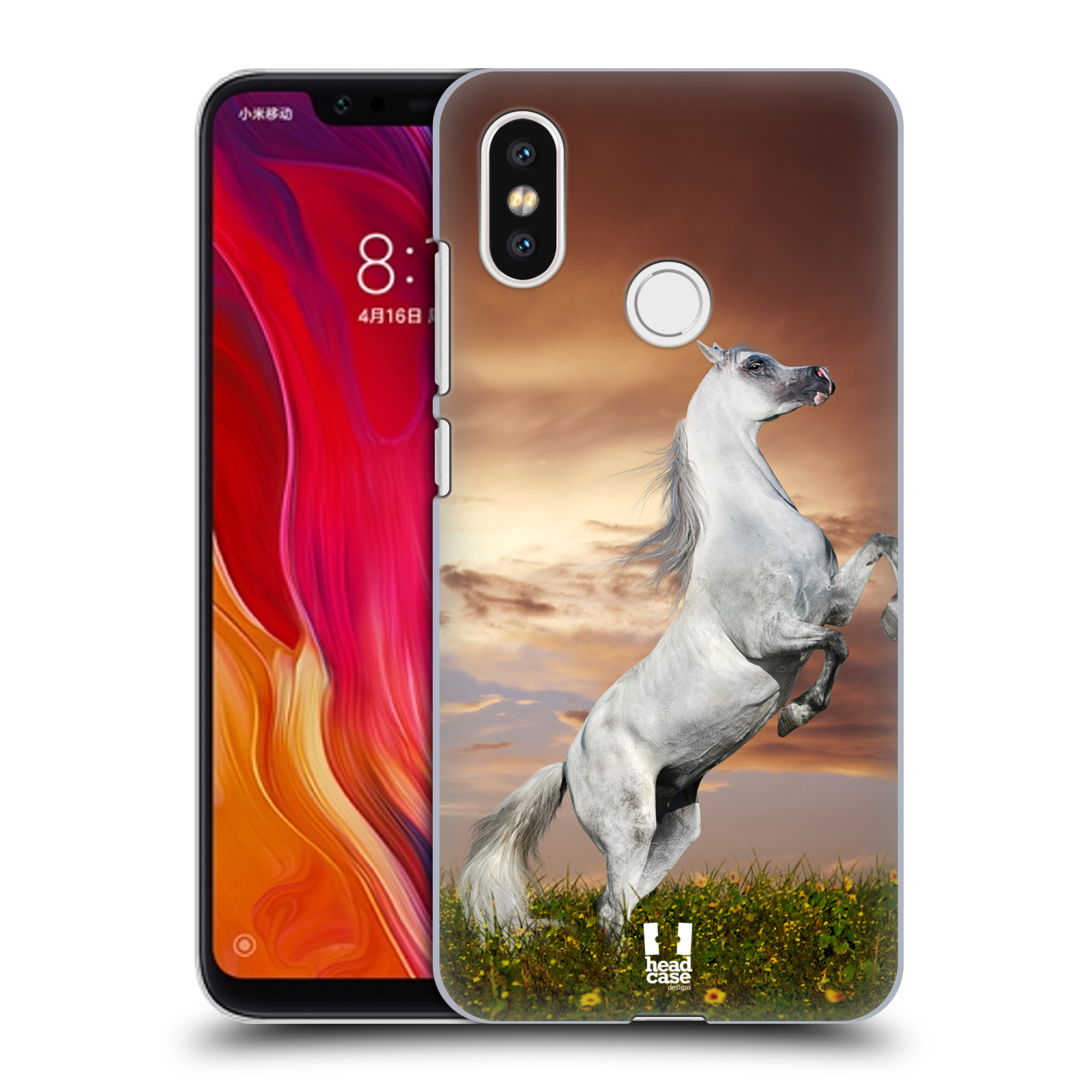 Zadní obal pro mobil Xiaomi Mi 8 - HEAD CASE - Svět zvířat divoký kůň