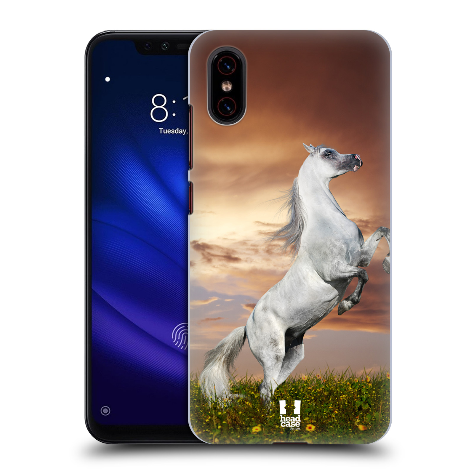 Zadní obal pro mobil Xiaomi Mi 8 PRO - HEAD CASE - Svět zvířat divoký kůň